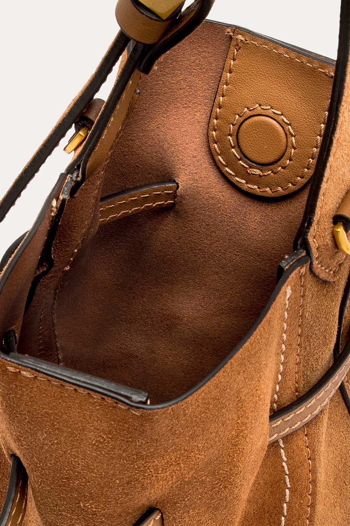 Gianni Chiarini Sienna Süet Mini Çanta-Çanta-Libas