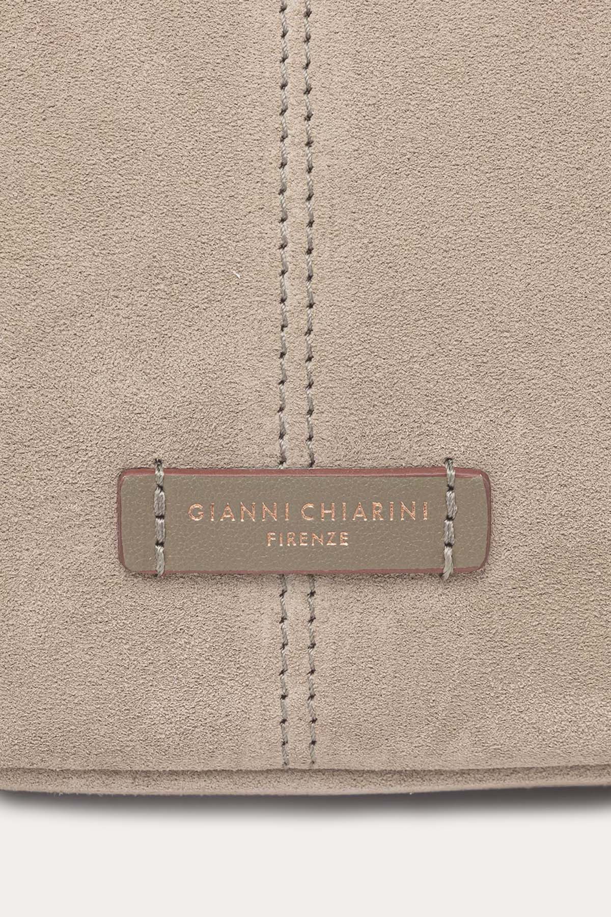 Gianni Chiarini Aryna Nubuk Omuz Çantası-Çanta-Libas