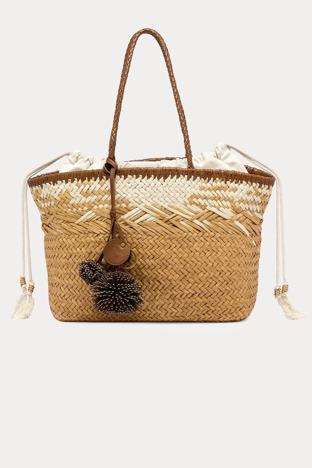 Gianni Chiarini Paloma Hasır Örgü Shopping Bag Çanta-Çanta-Libas