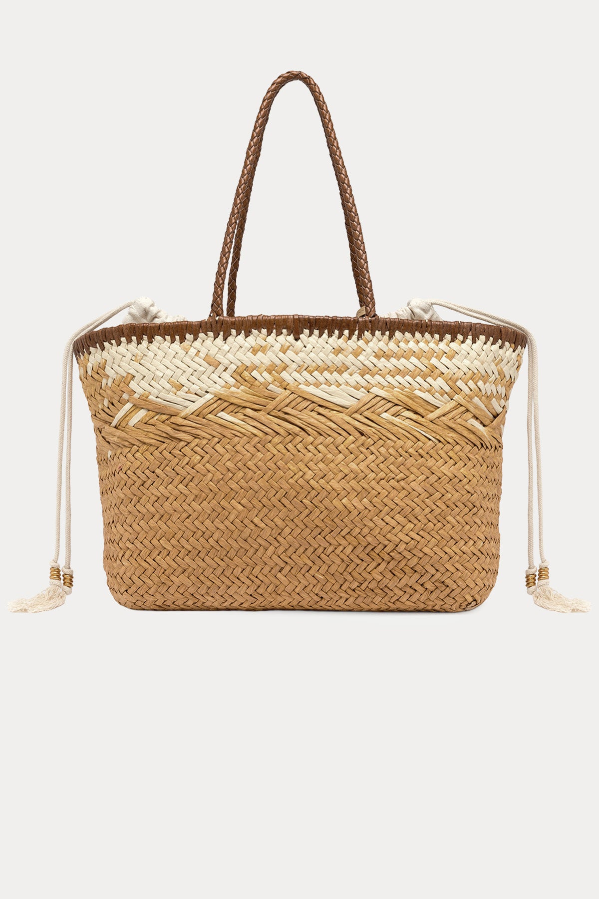 Gianni Chiarini Paloma Hasır Örgü Shopping Bag Çanta-Çanta-Libas