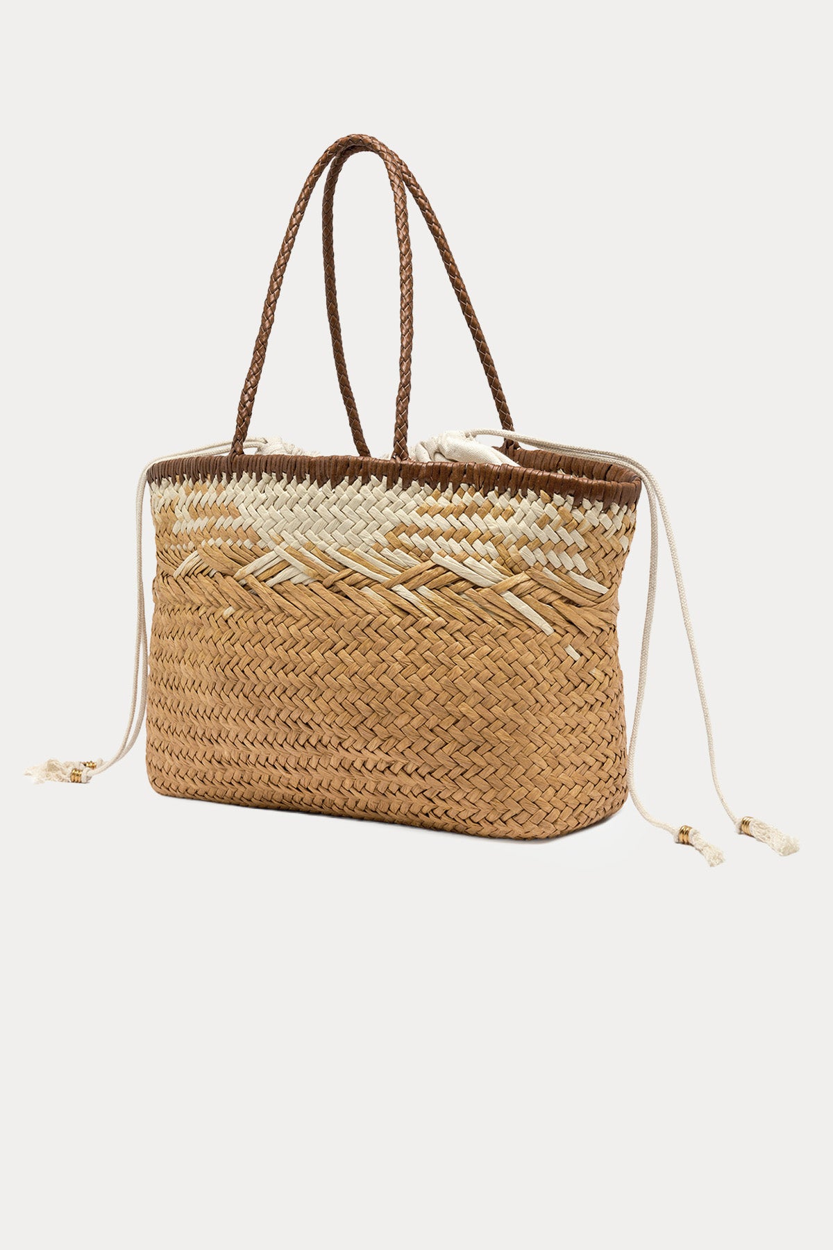 Gianni Chiarini Paloma Hasır Örgü Shopping Bag Çanta-Çanta-Libas