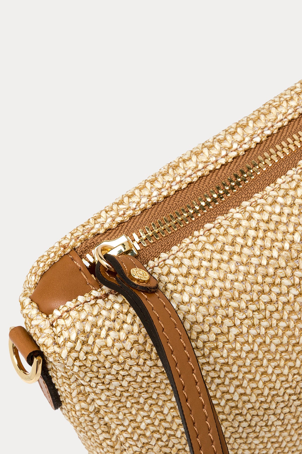 Gianni Chiarini Nora Hasır Örgü Clutch Çanta-Çanta-Libas