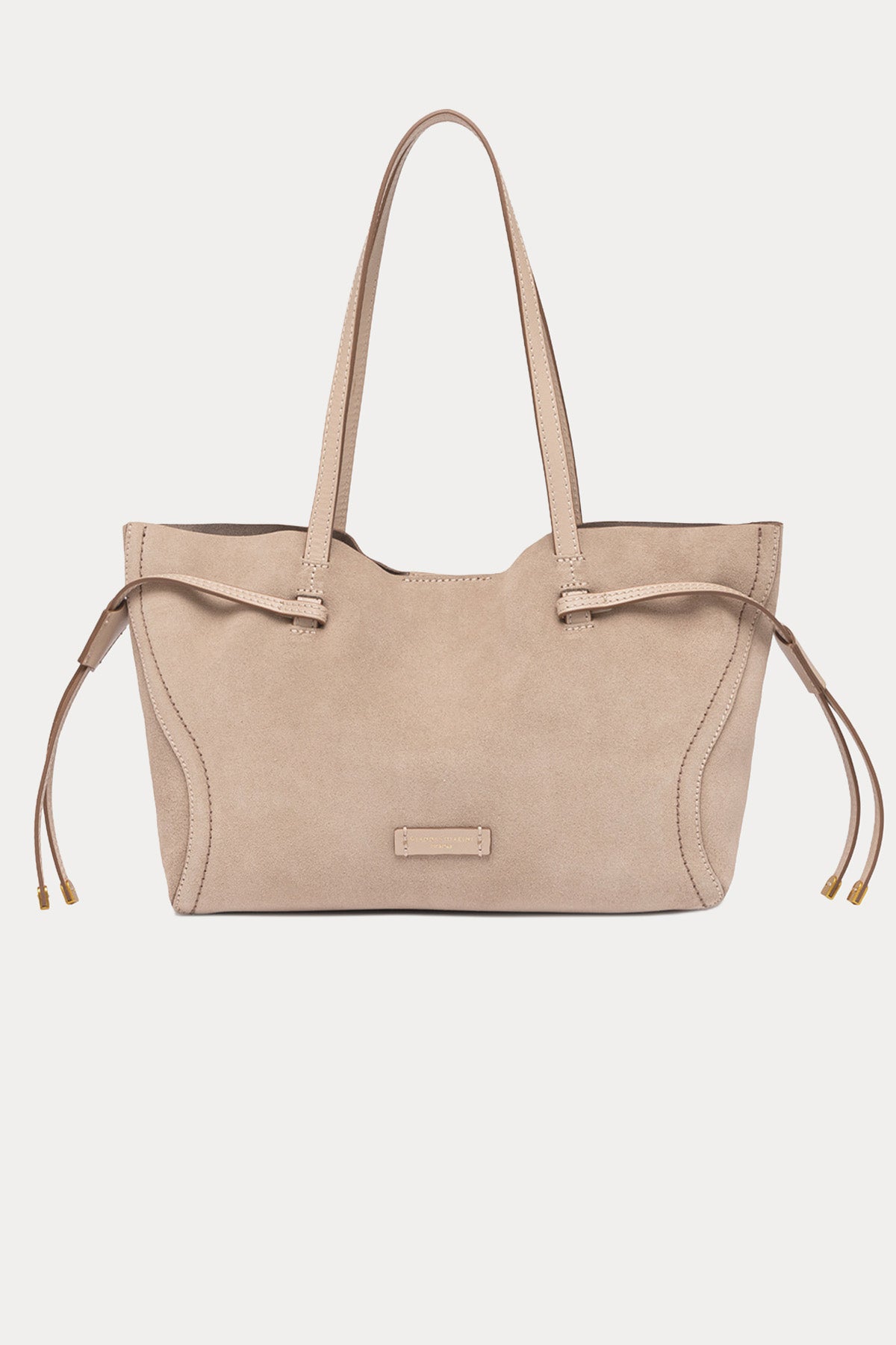 Gianni Chiarini Violette Süet Omuz Çantası-Çanta-Libas