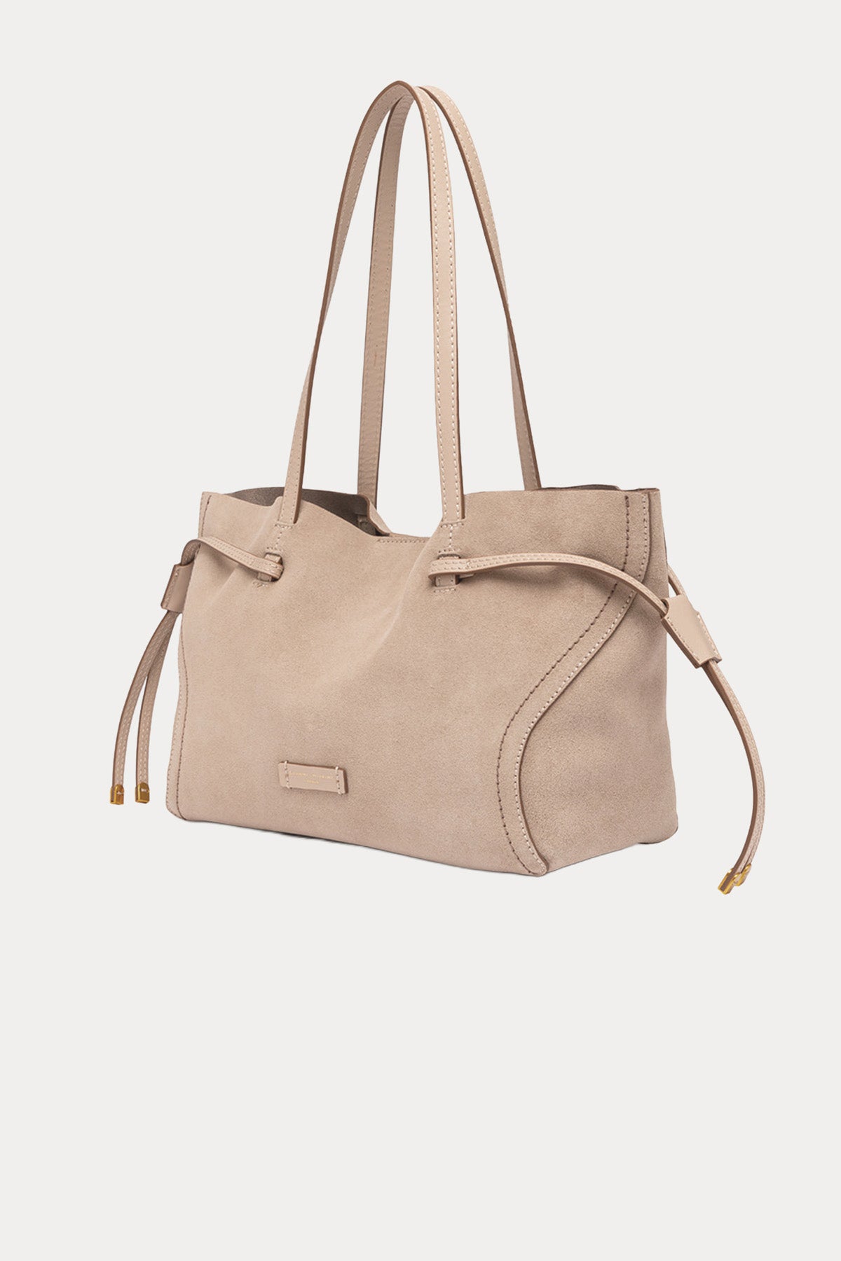 Gianni Chiarini Violette Süet Omuz Çantası-Çanta-Libas