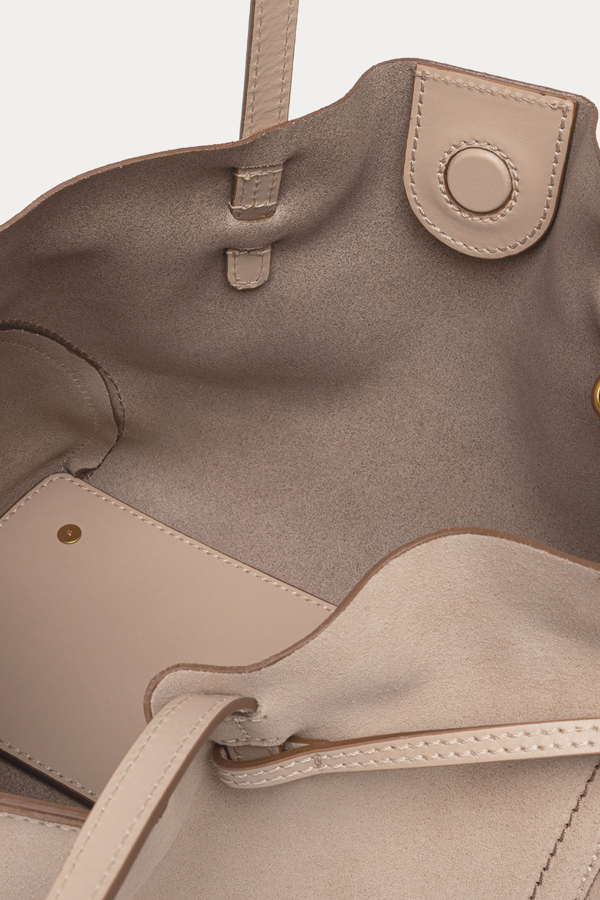Gianni Chiarini Violette Süet Omuz Çantası-Çanta-Libas