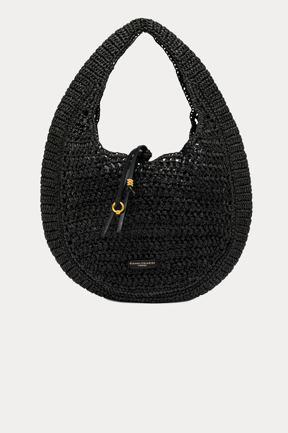 Gianni Chiarini Nefeli Hasır Örgü Omuz Çantası-Çanta-Libas