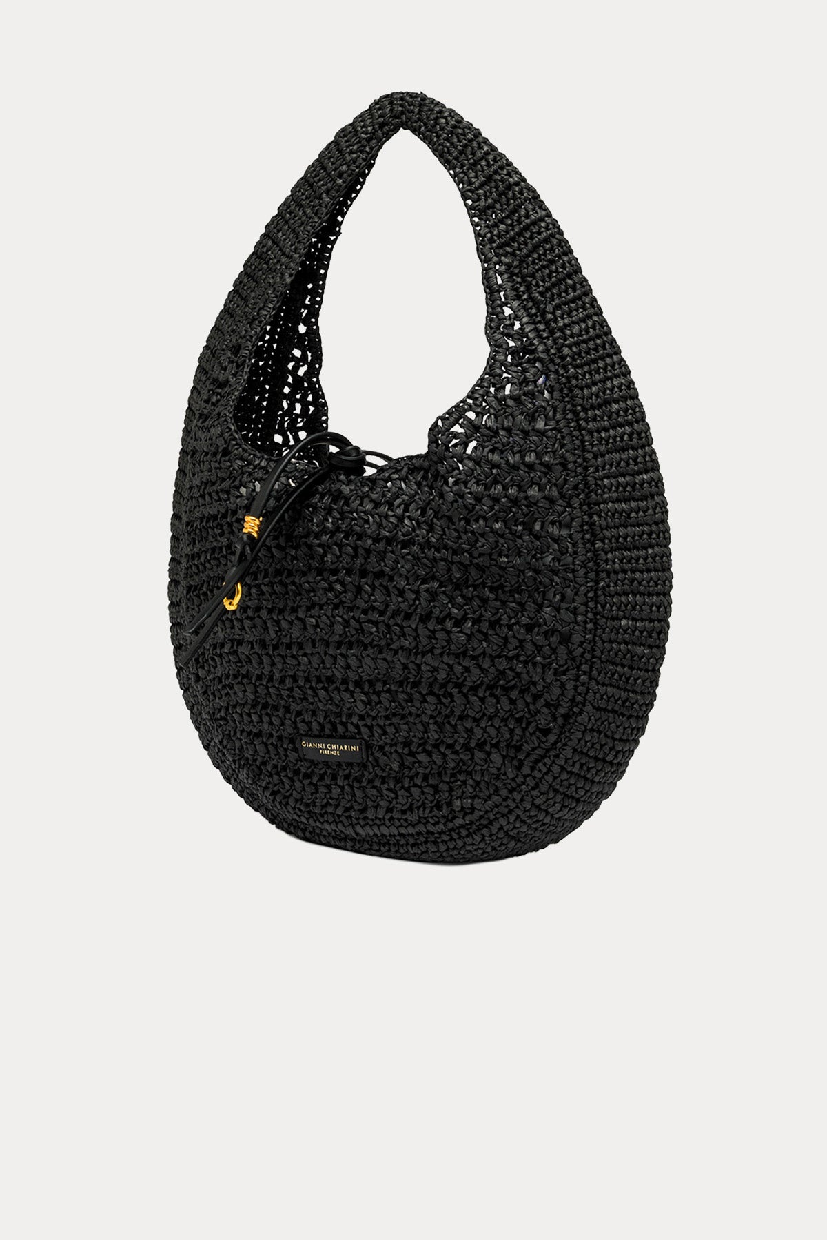 Gianni Chiarini Nefeli Hasır Örgü Omuz Çantası-Çanta-Libas