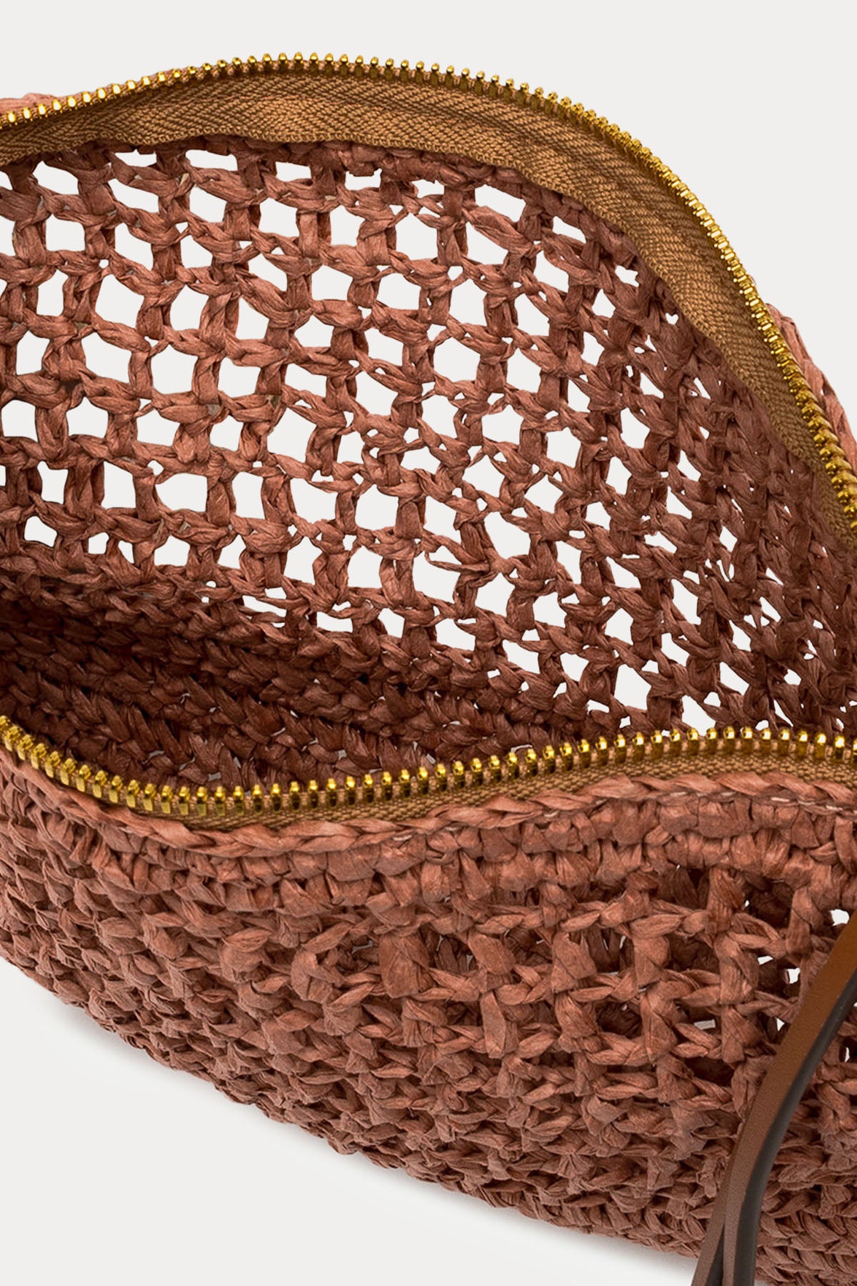 Gianni Chiarini Nefeli Hasır Örgü Clutch Çanta-Çanta-Libas
