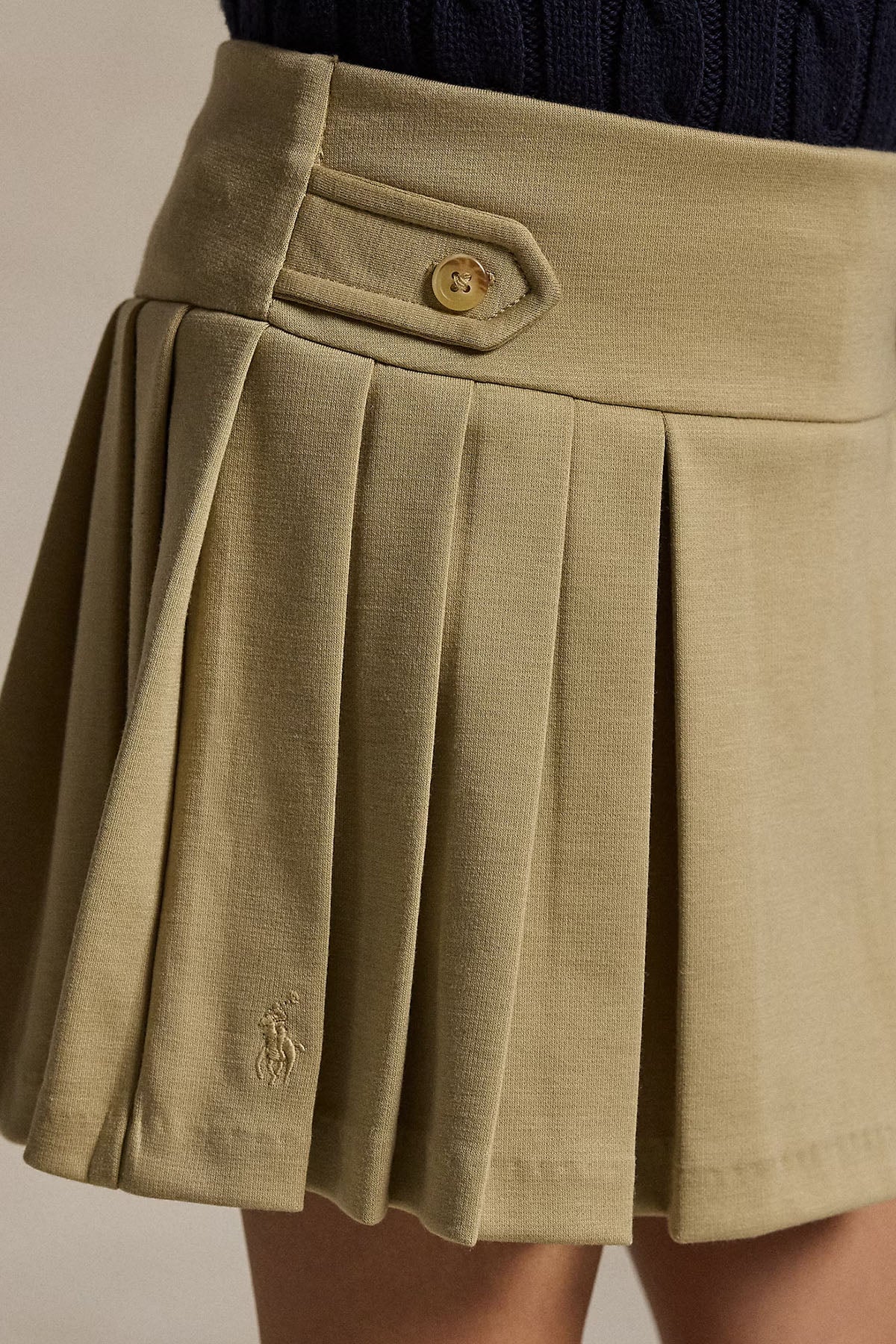 Polo Ralph Lauren Kids 4-6 Yaş Kız Çocuk Pileli Mini Etek