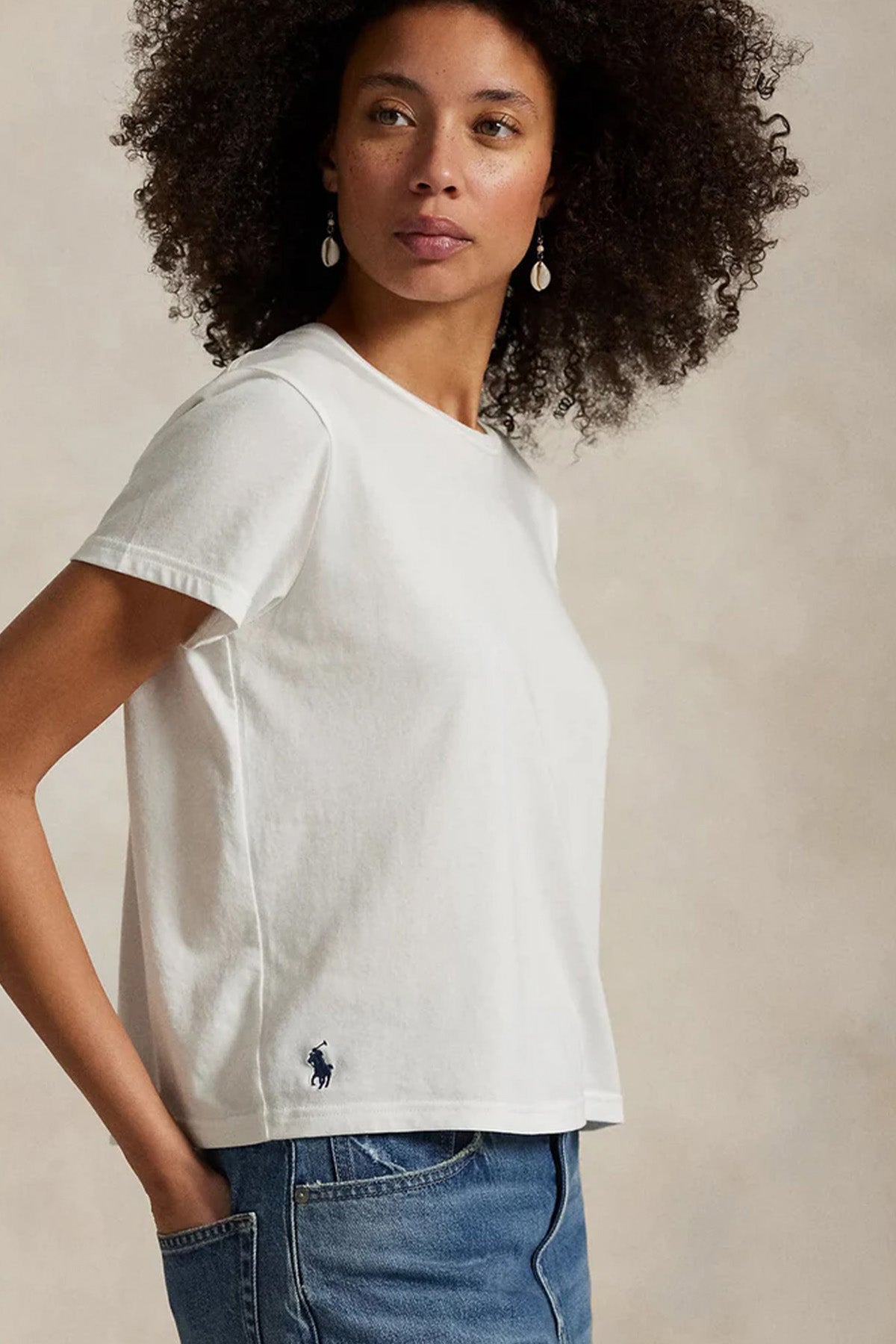 Polo Ralph Lauren Classic Fit Pony Logolu Modal Kumaş T-shirt