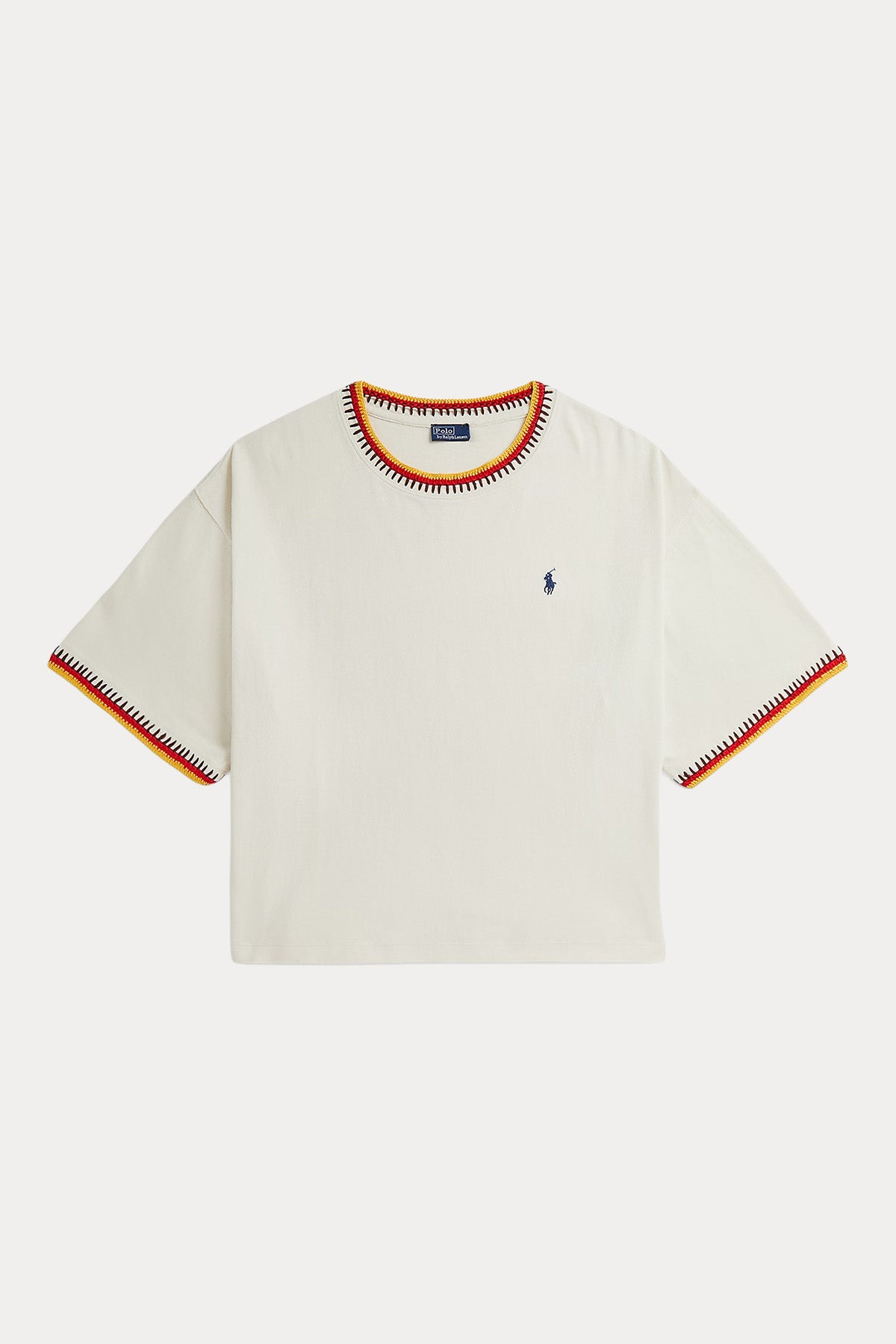 Polo Ralph Lauren Regular Fit Kontrast Nakış Detaylı T-shirt