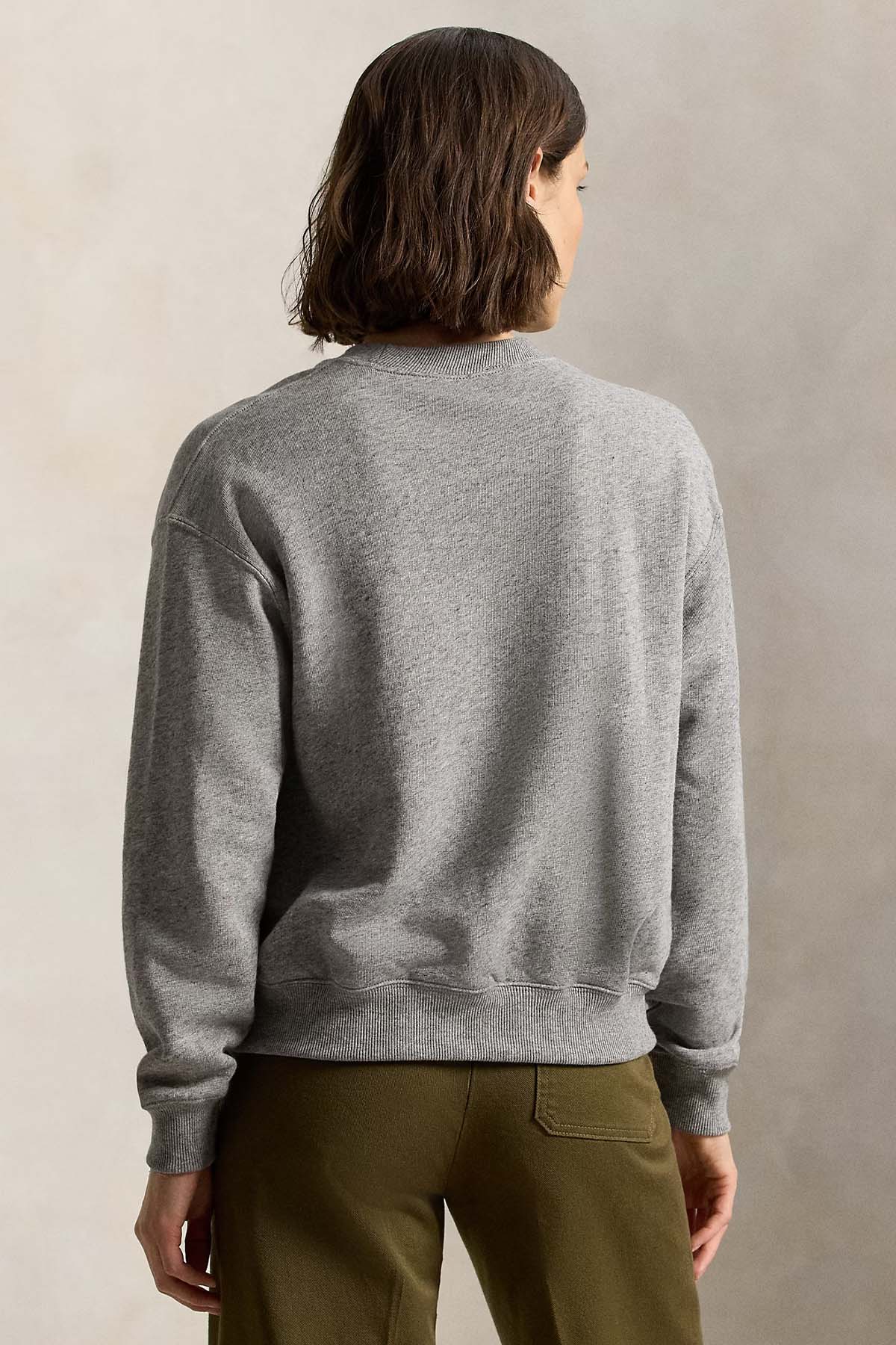 Polo Ralph Lauren Relaxed Fit Pony Logolu Sweatshirt-Sweatshirt-Libas
