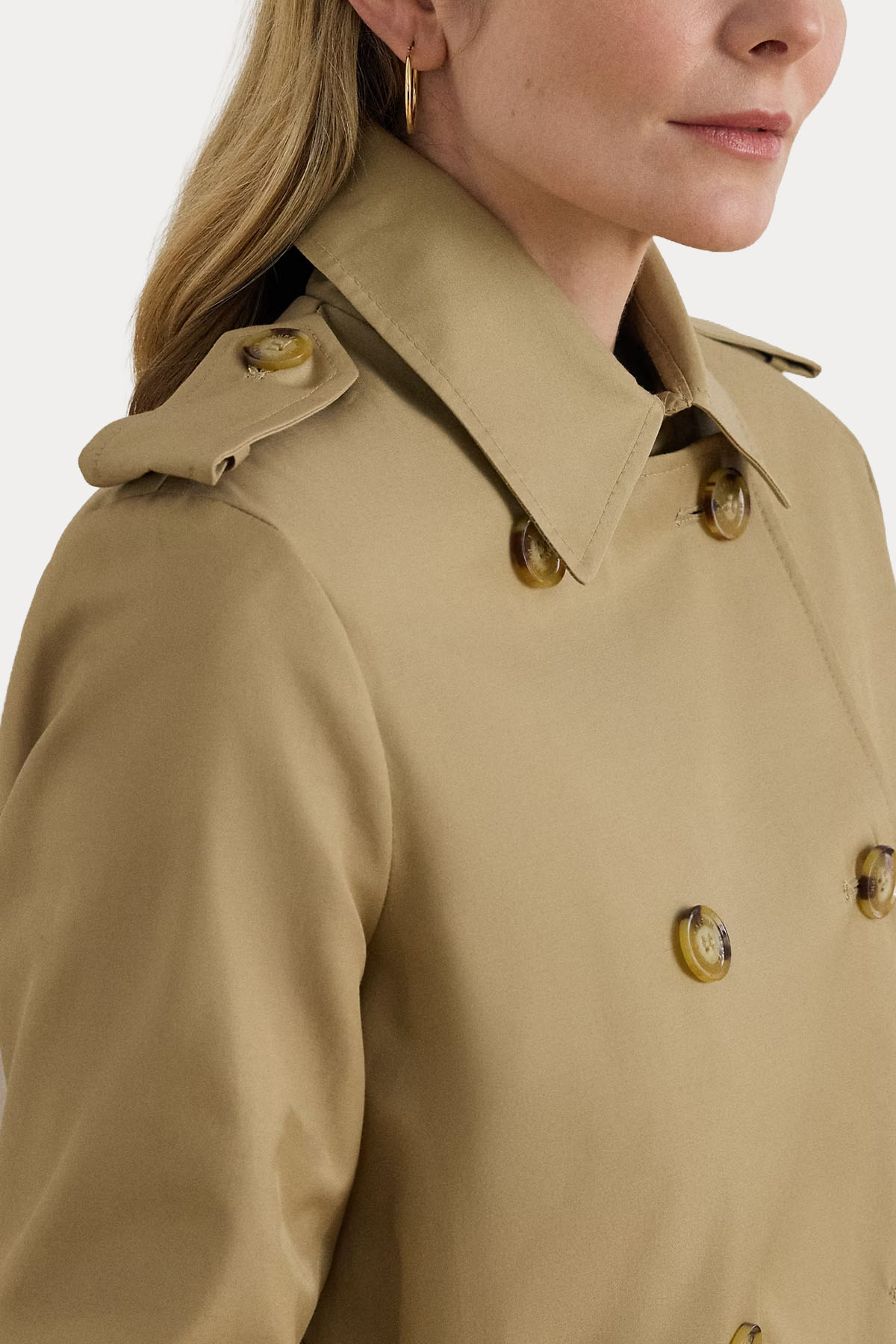 Polo Ralph Lauren Kruvaze Kemerli Trençkot