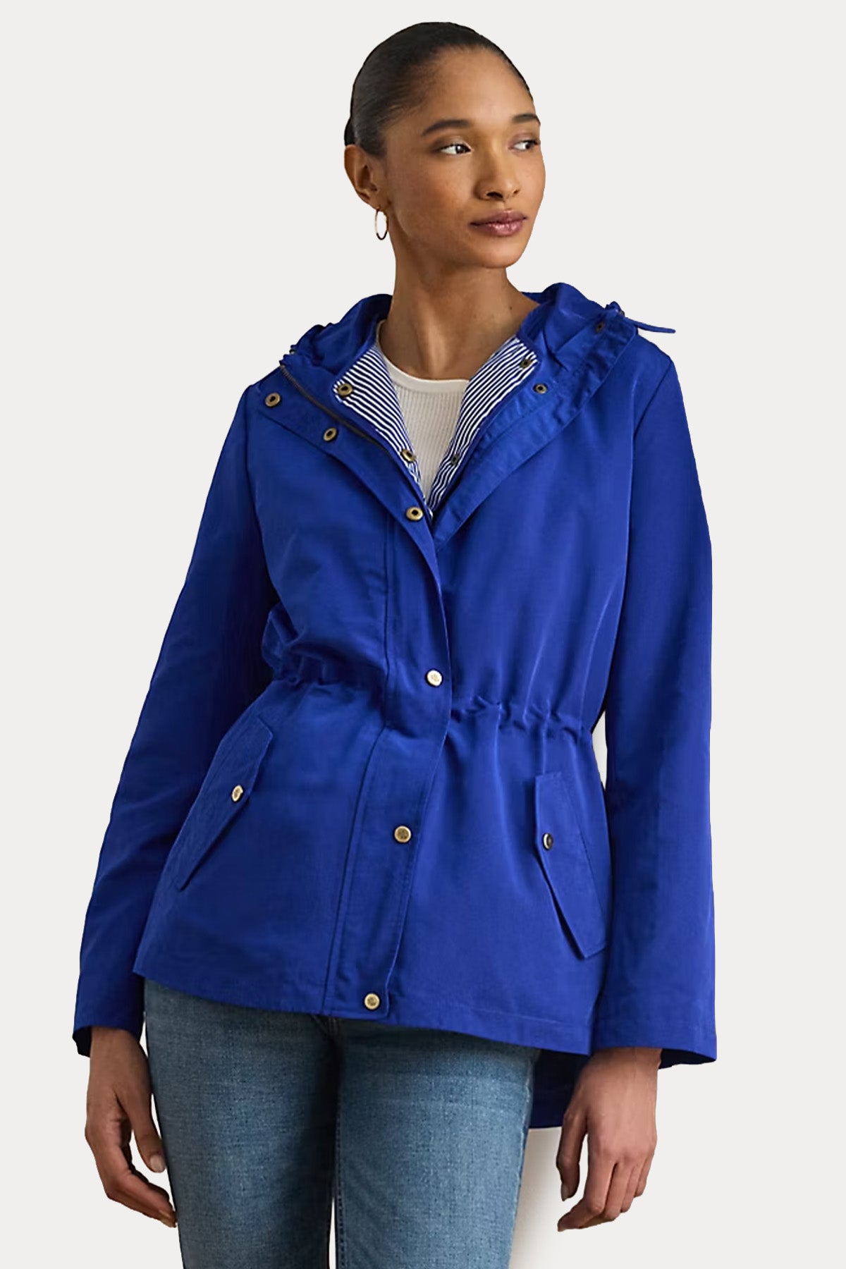 Polo Ralph Lauren Straight Fit Demonte İç Yelekli Kapüşonlu Trençkot