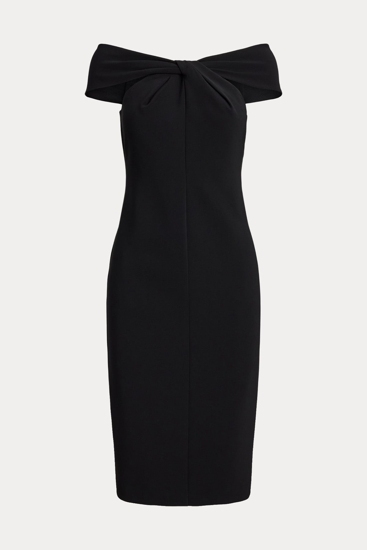 Polo Ralph Lauren Slim Fit Streç Midi Abiye Elbise