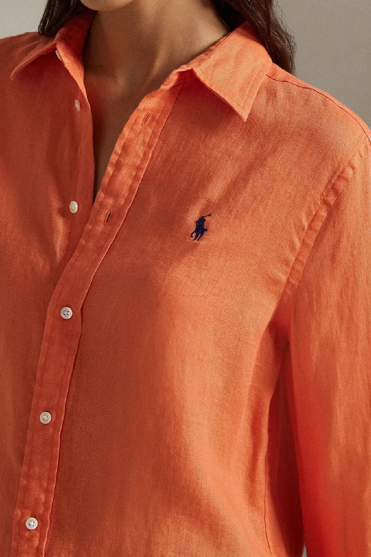 Polo Ralph Lauren Classic Fit Keten Gömlek