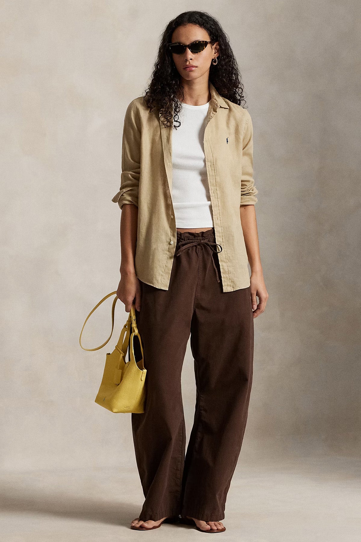 Polo Ralph Lauren Classic Fit Keten Gömlek