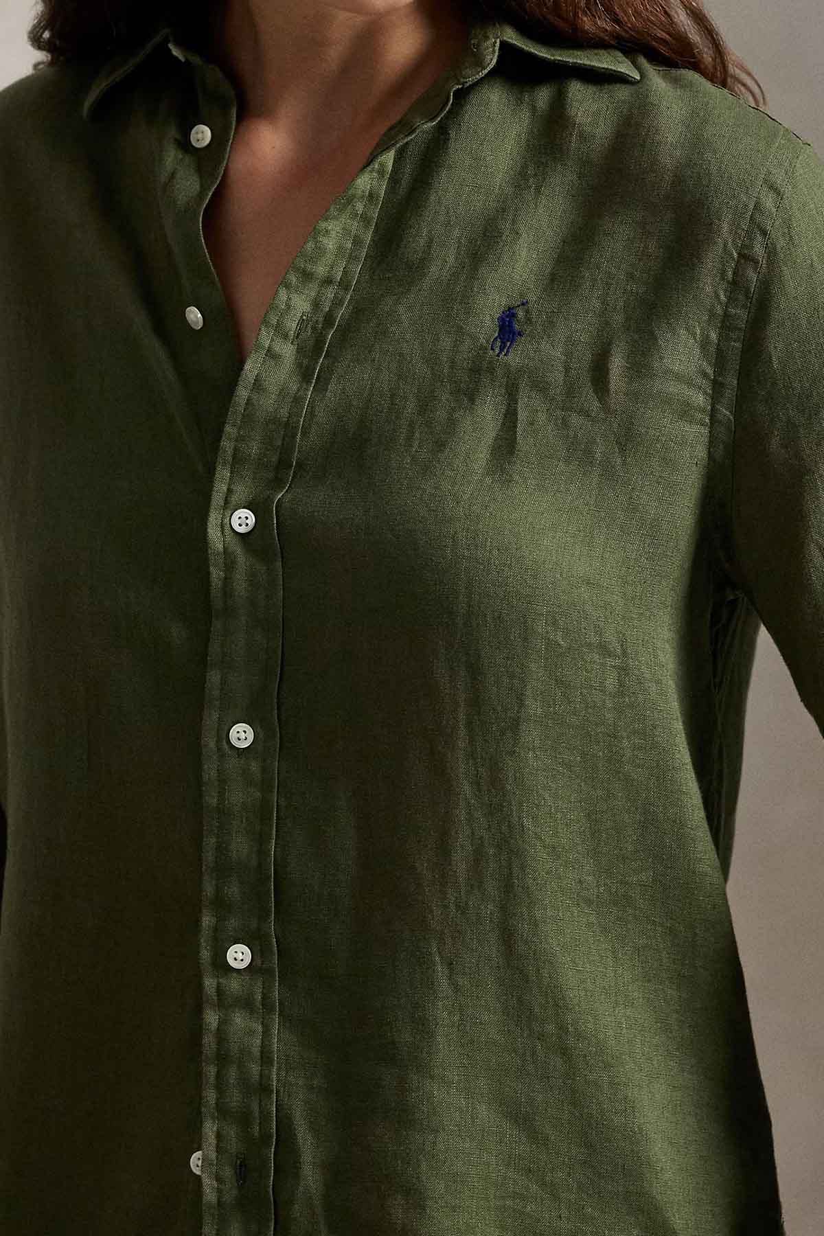 Polo Ralph Lauren Classic Fit Keten Gömlek