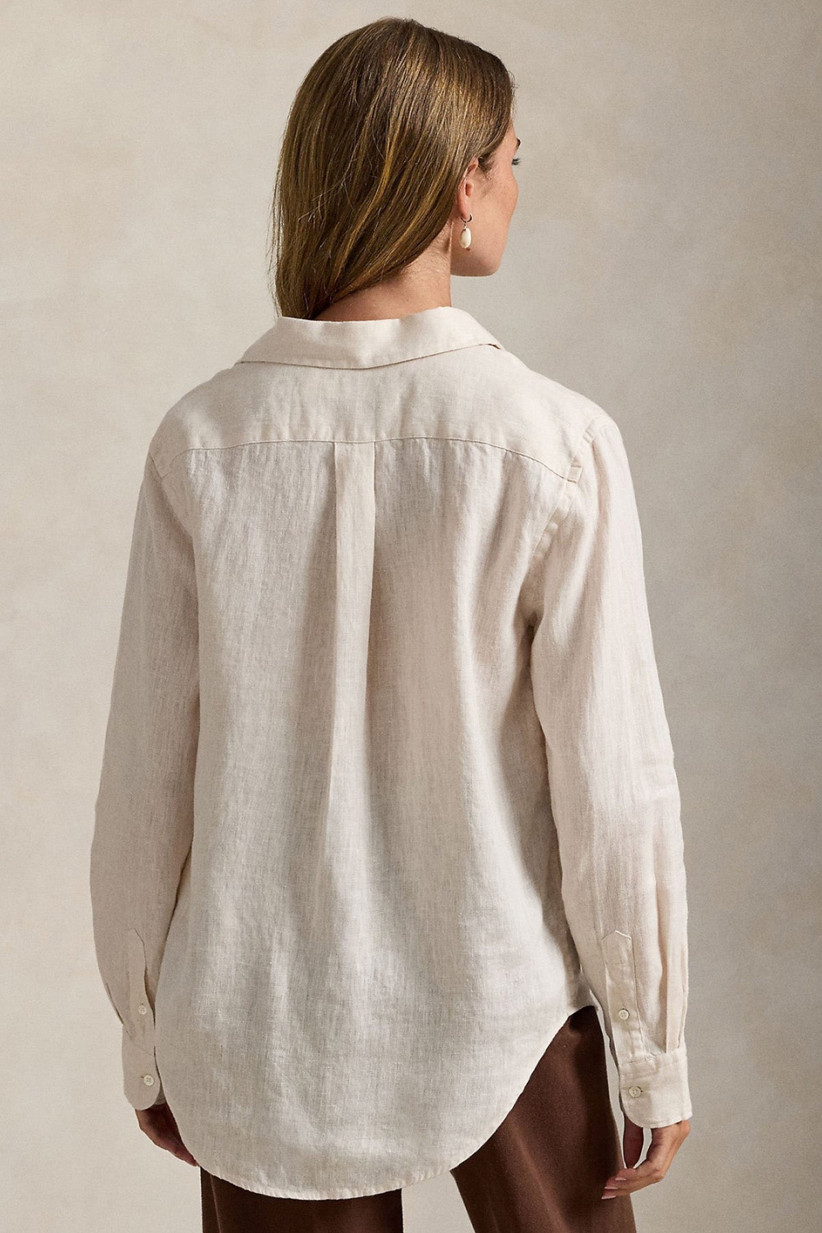 Polo Ralph Lauren Classic Fit Keten Gömlek