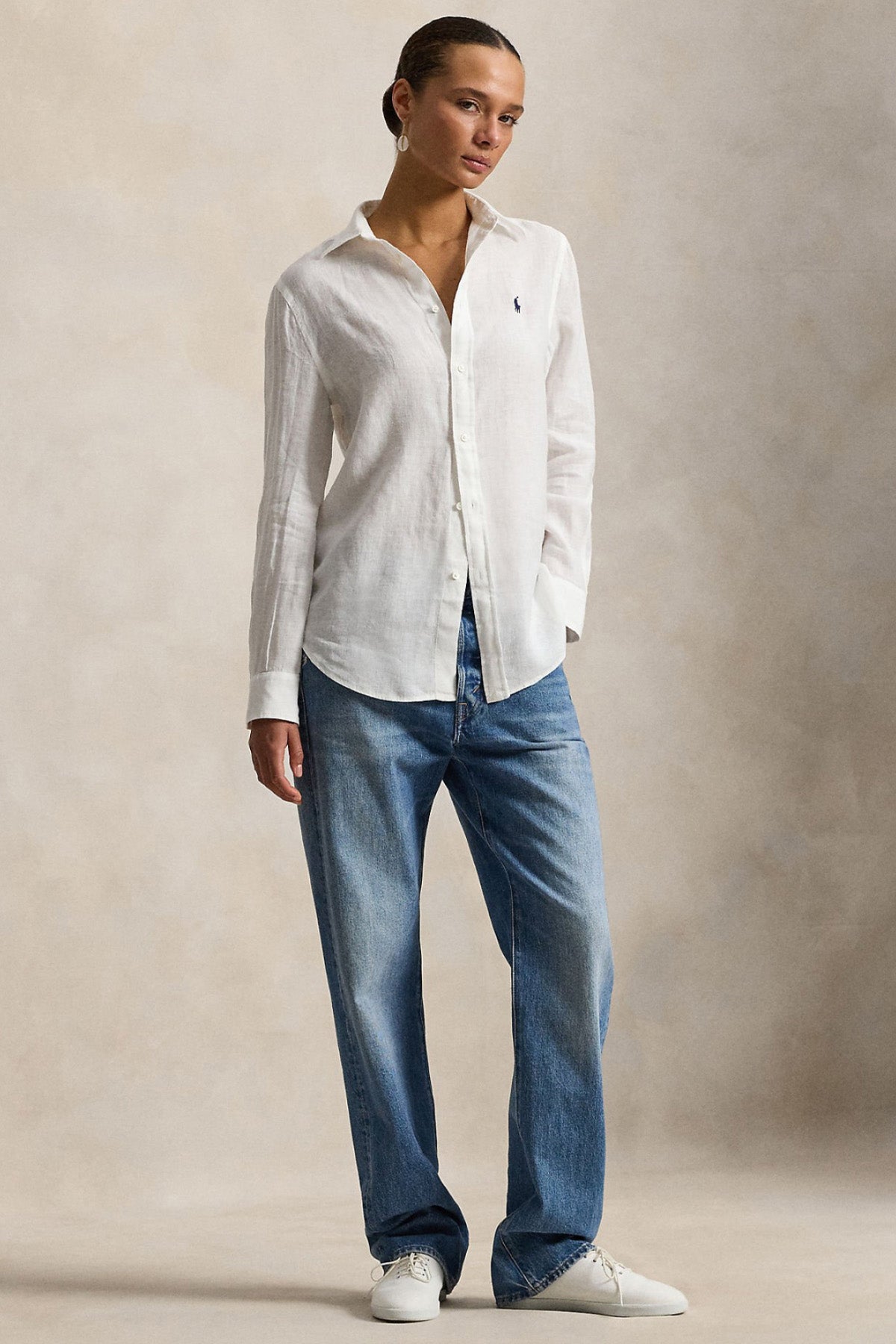 Polo Ralph Lauren Classic Fit Keten Gömlek