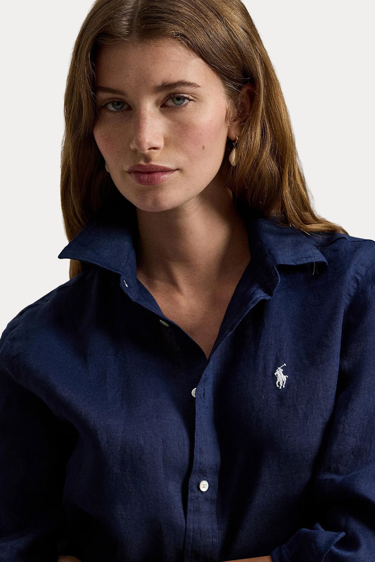 Polo Ralph Lauren Classic Fit Keten Gömlek