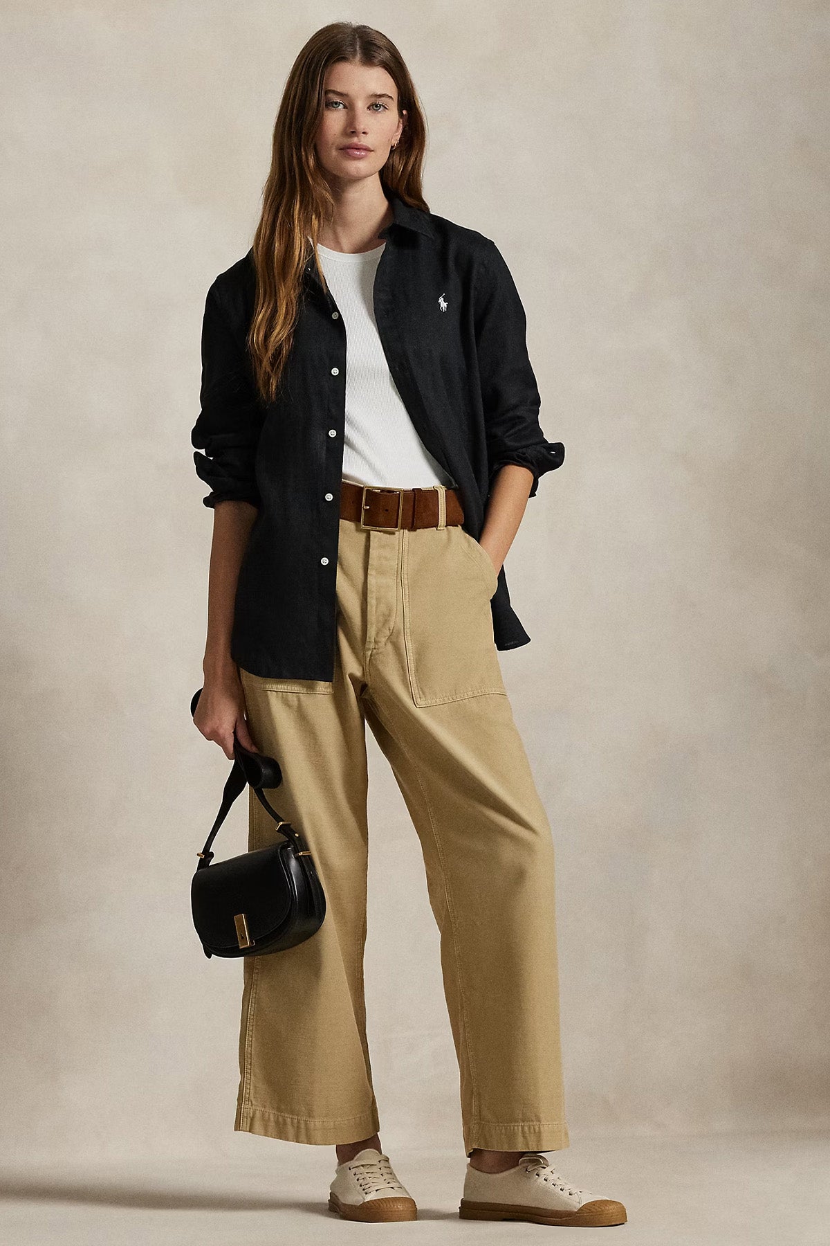 Polo Ralph Lauren Classic Fit Keten Gömlek