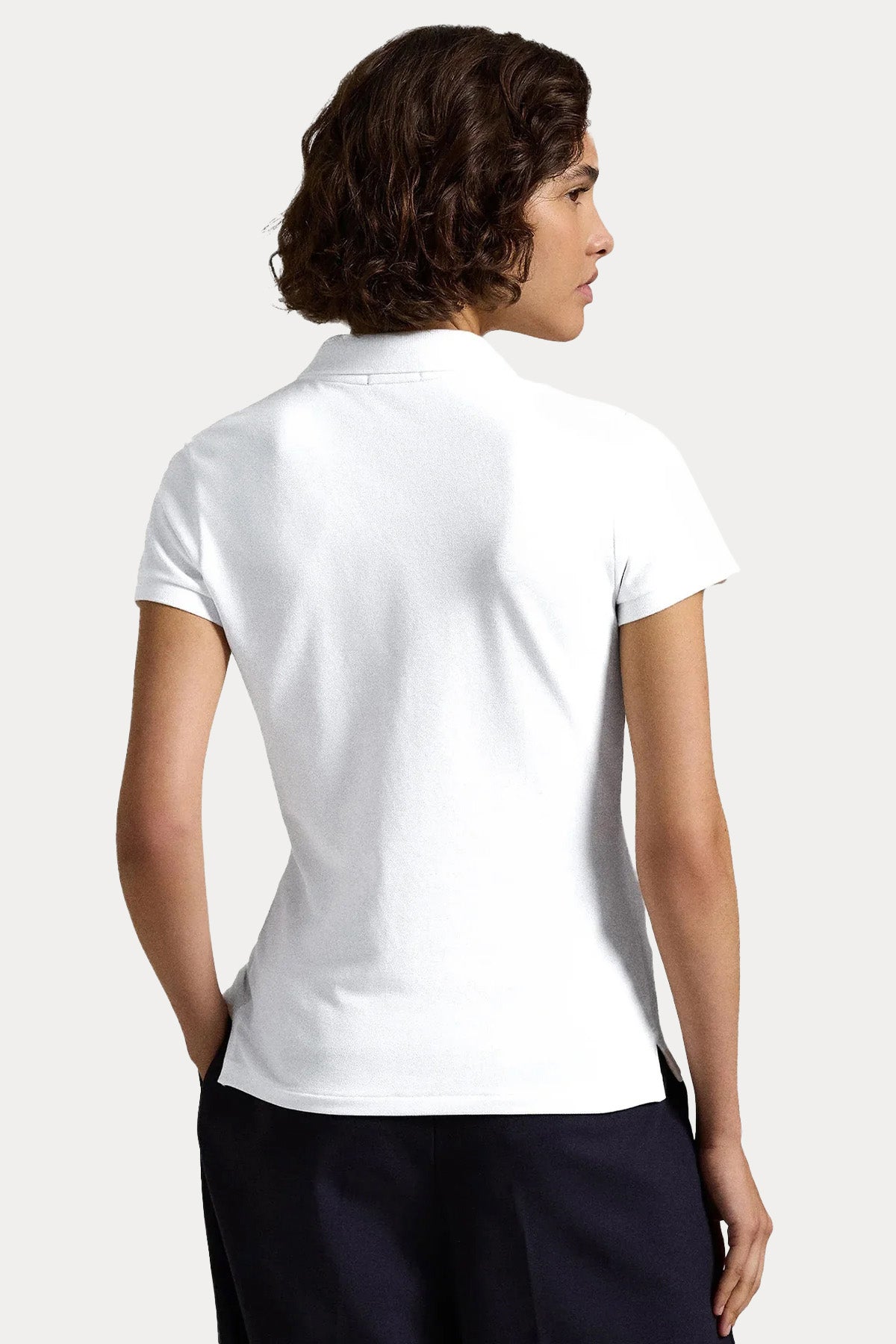 Polo Ralph Lauren Polo Yaka Pony Logolu Streç T-shirt Gömlek