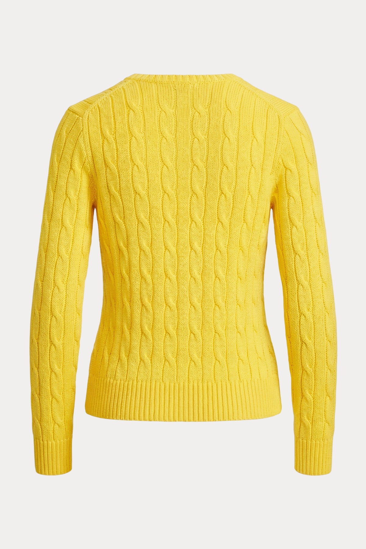 Polo Ralph Lauren Slim Fit V Yaka Saç Örgü Triko