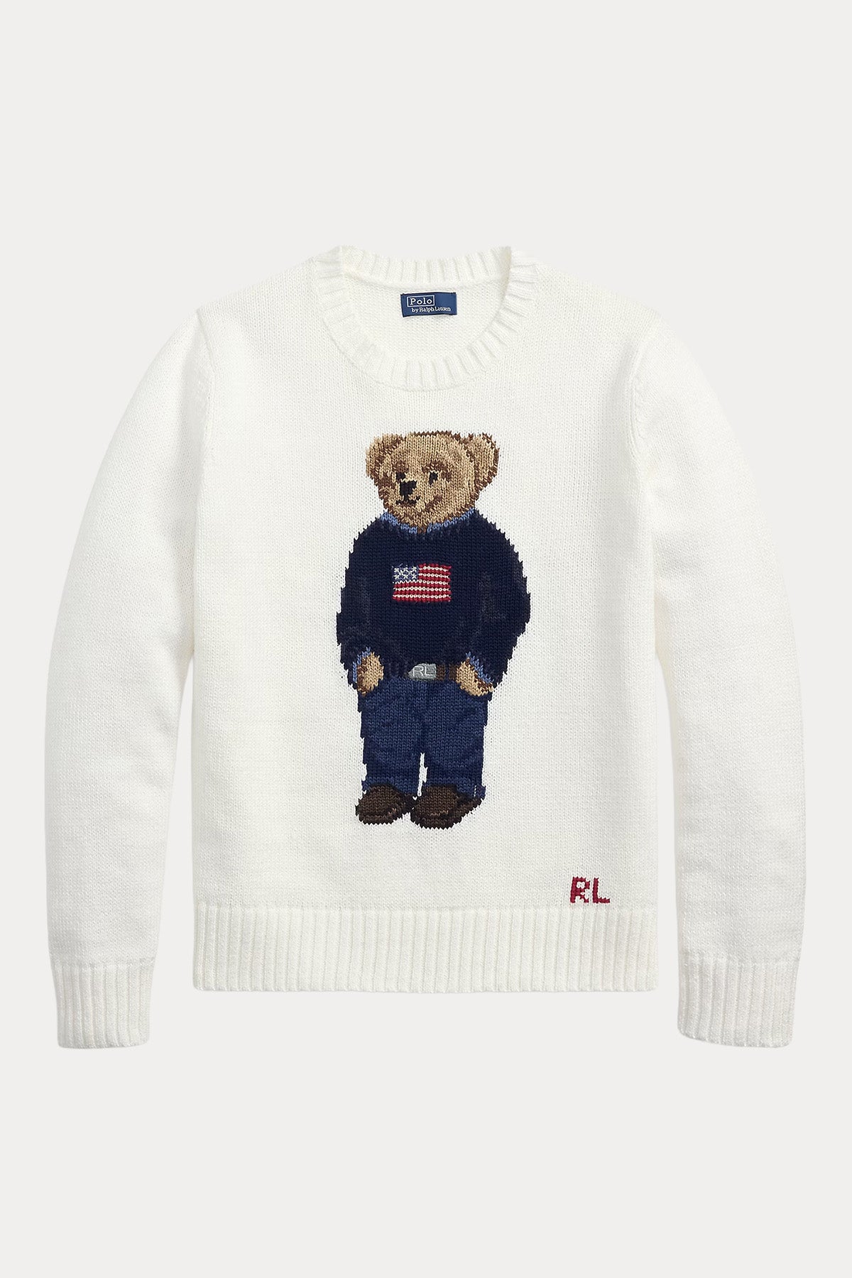 Polo Ralph Lauren Polo Bear Relaxed Fit İnce Örgü Keten Triko