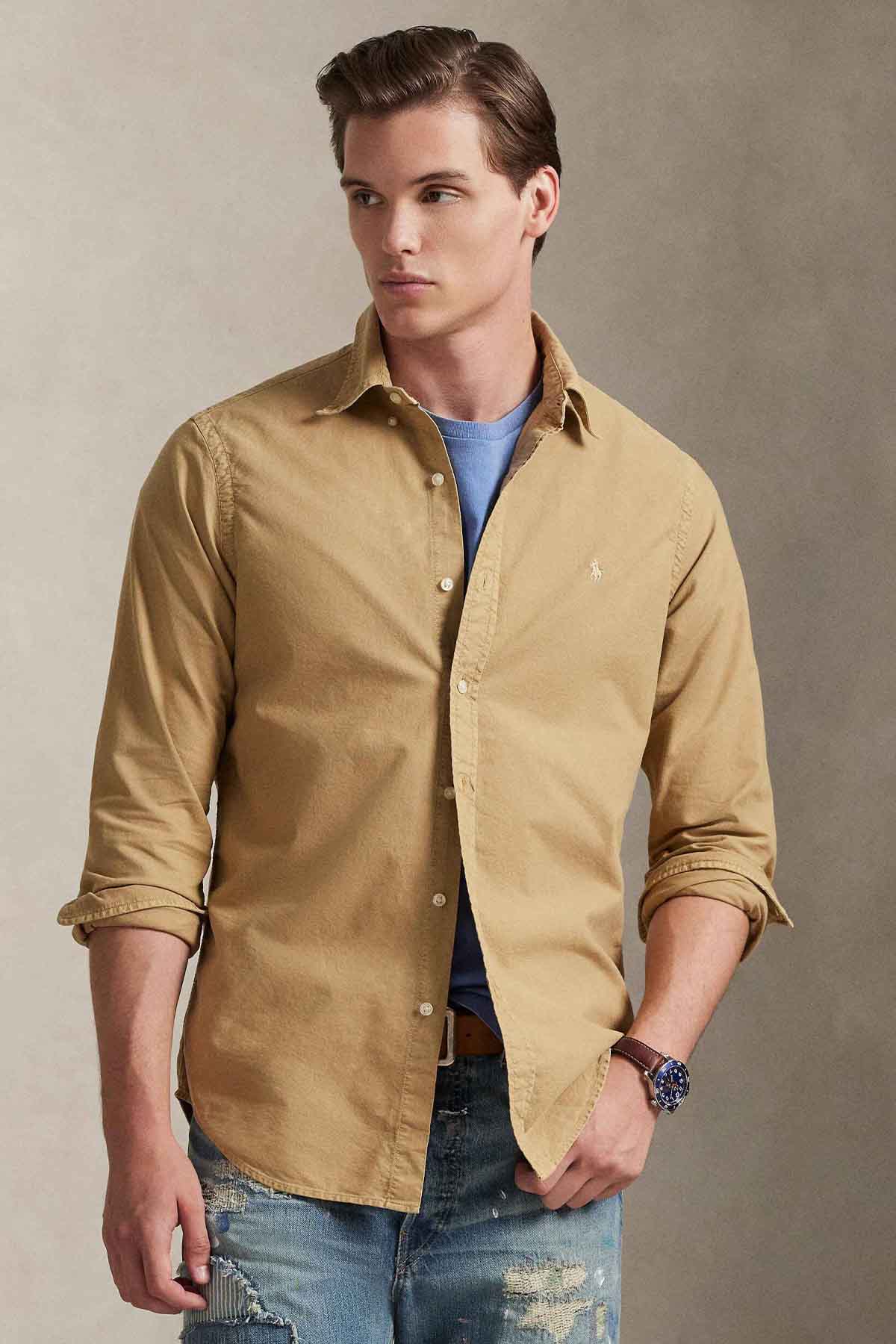 Polo Ralph Lauren Custom Fit Oxford Gömlek