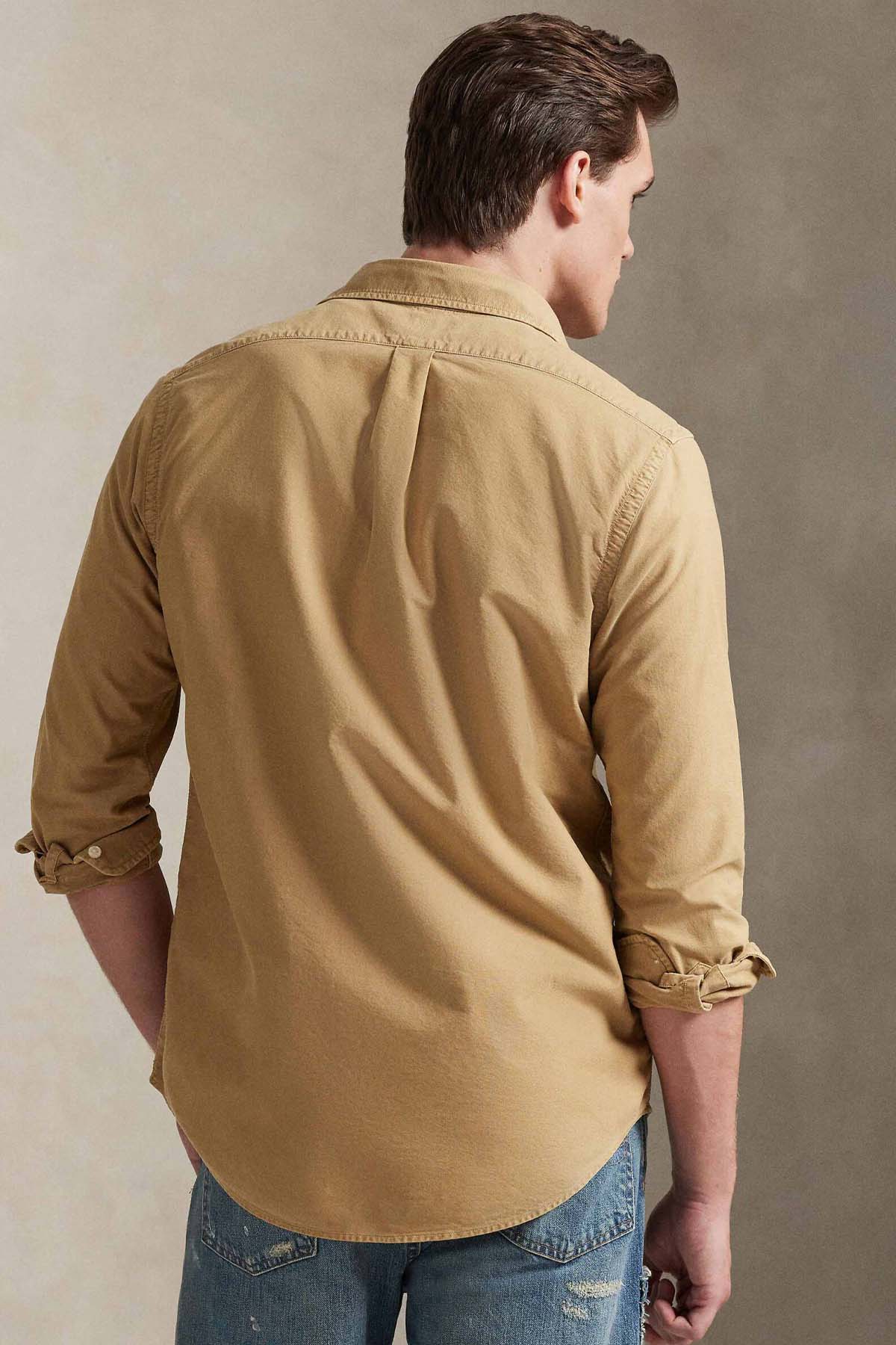 Polo Ralph Lauren Custom Fit Oxford Gömlek-Gömlek-Libas