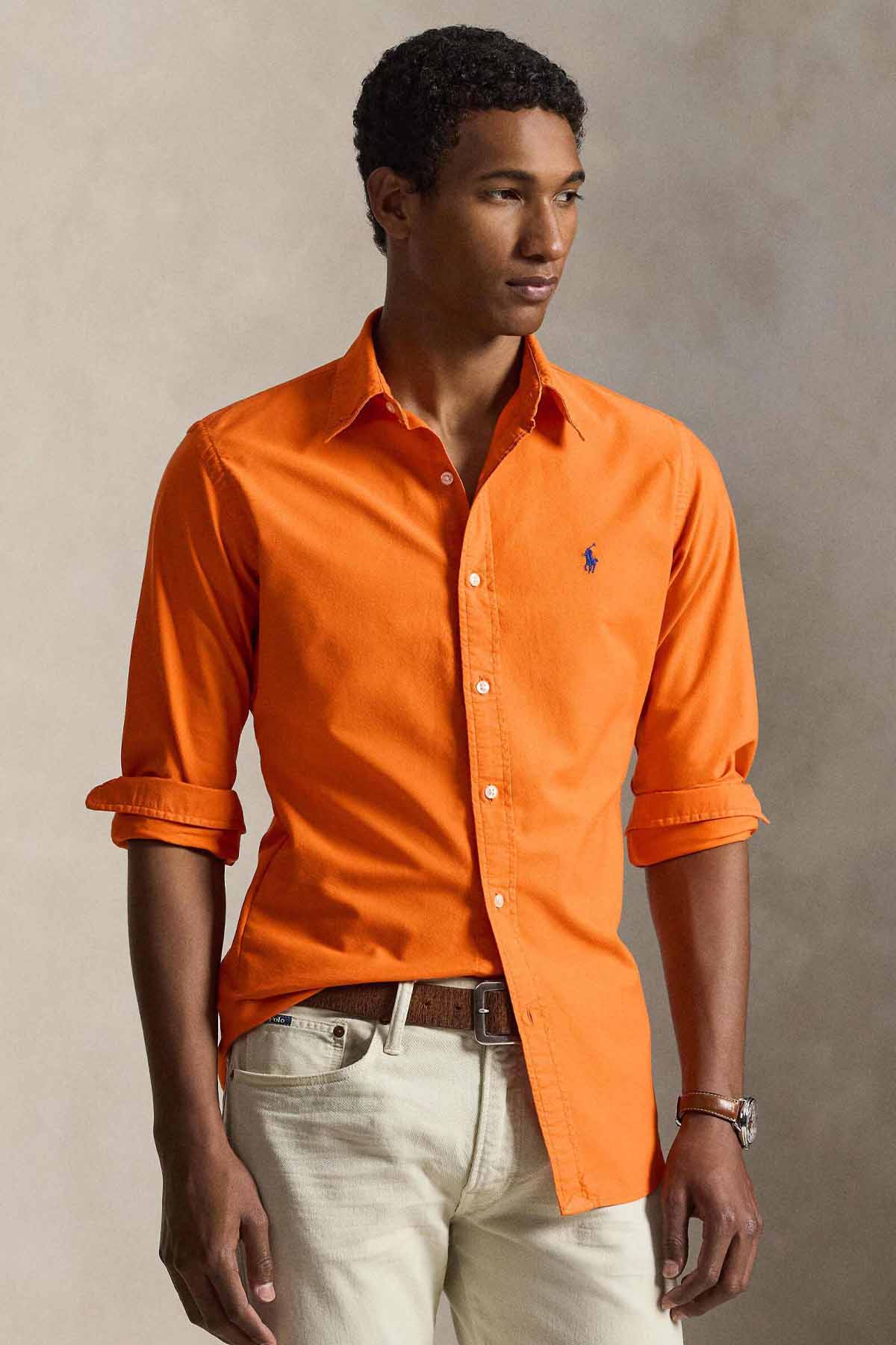 Polo Ralph Lauren Custom Fit Oxford Gömlek