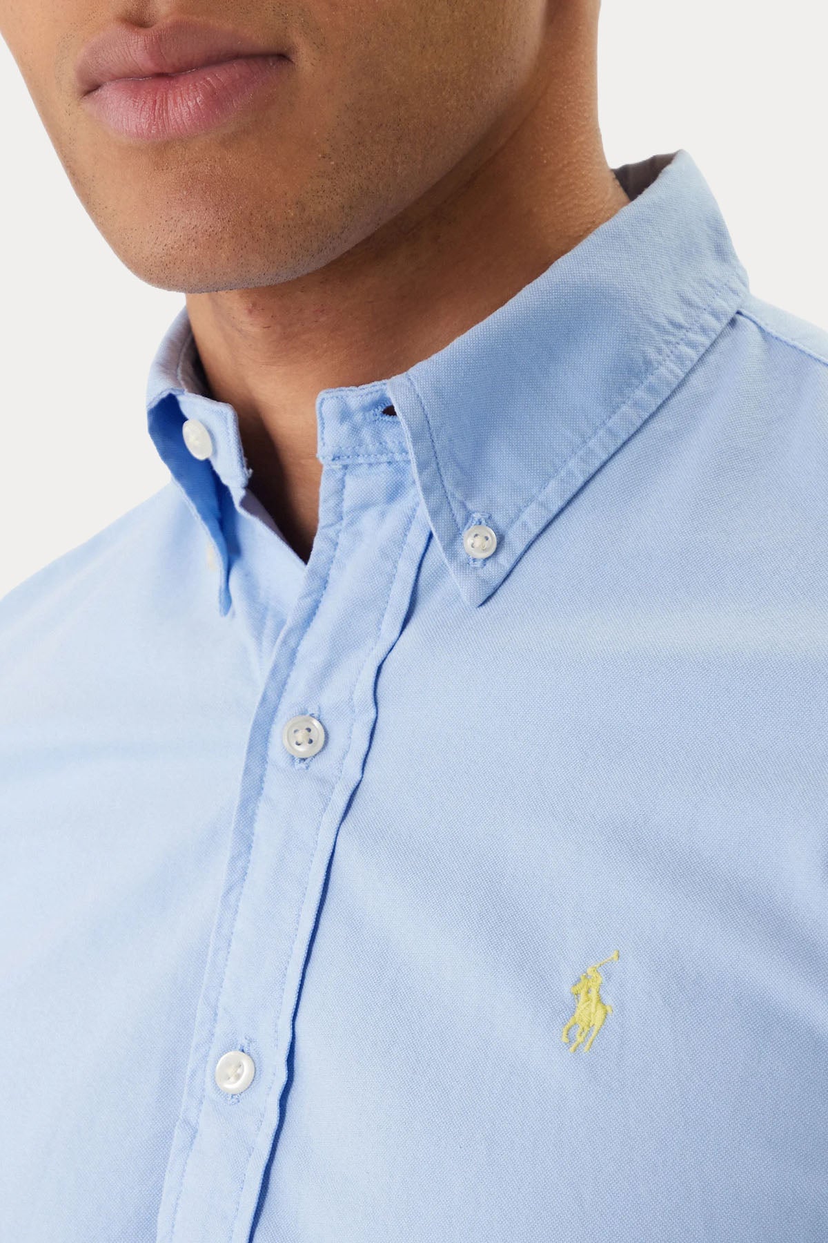 Polo Ralph Lauren Custom Fit Oxford Gömlek-Gömlek-Libas