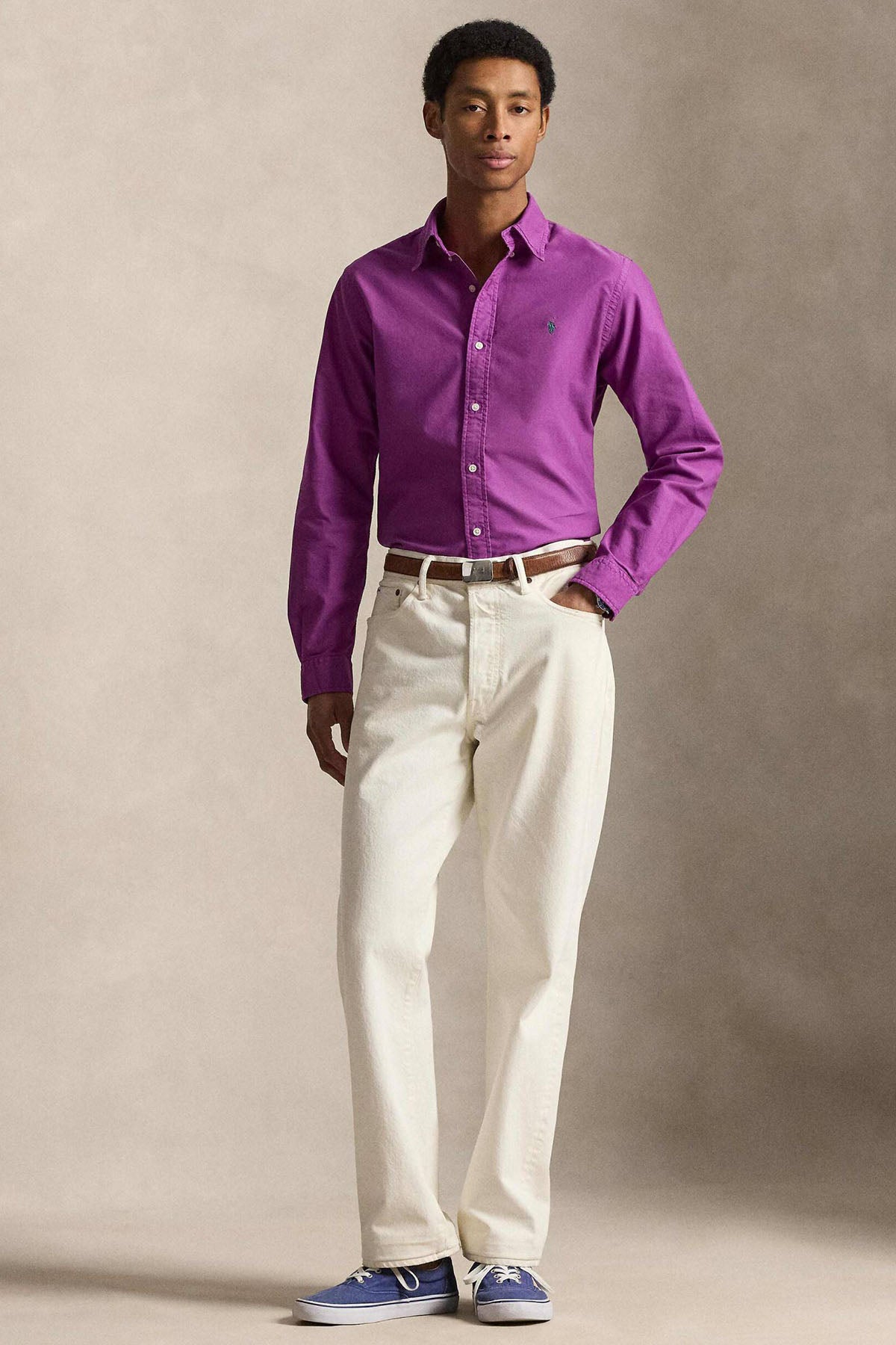 Polo Ralph Lauren Custom Fit Oxford Gömlek