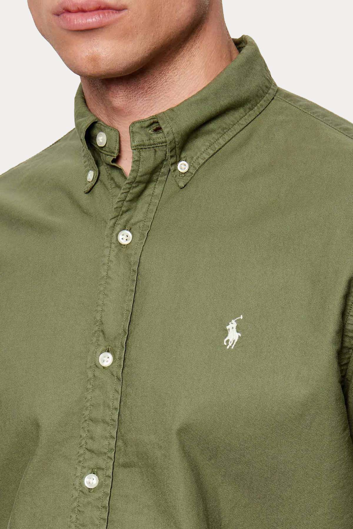 Polo Ralph Lauren Custom Fit Oxford Gömlek-Gömlek-Libas