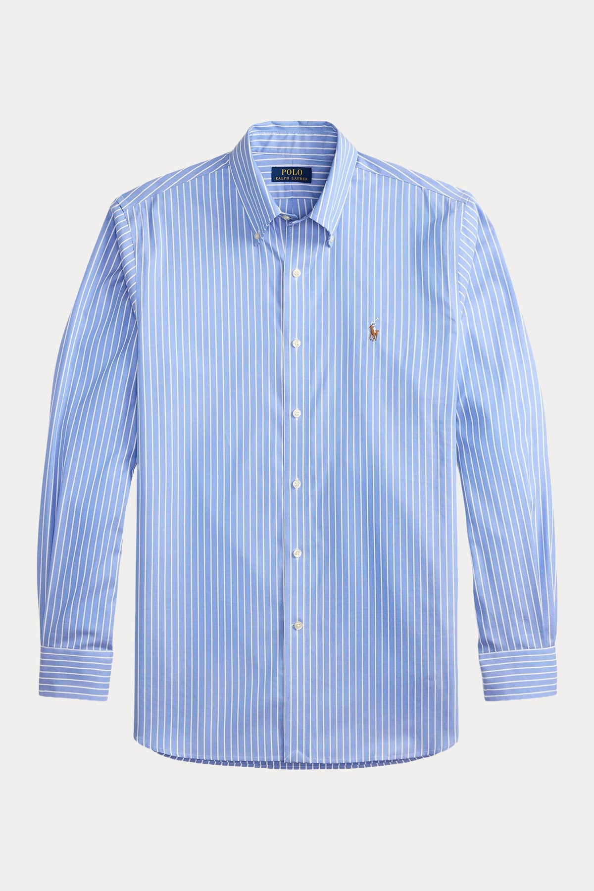 Polo Ralph Lauren Custom Fit Çizgili Oxford Gömlek