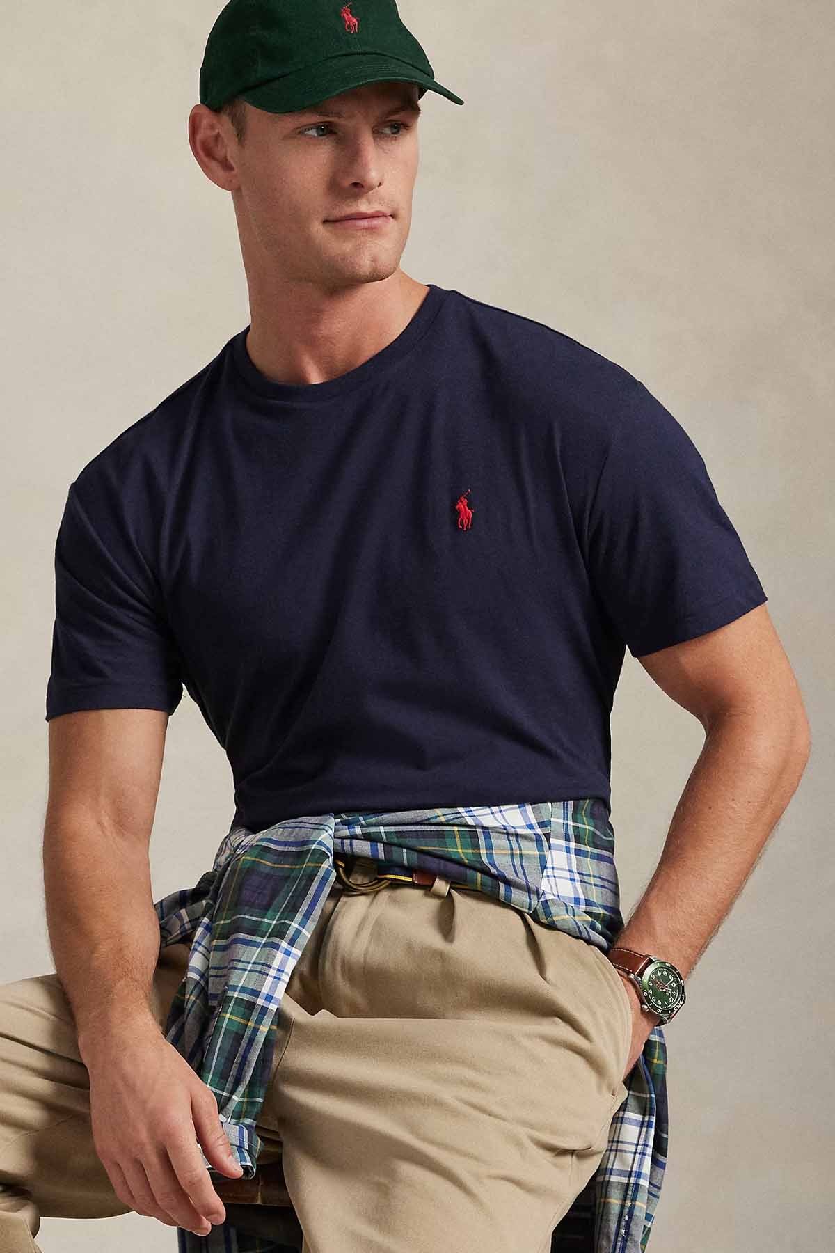 Polo Ralph Lauren Classic Fit Yuvarlak Yaka Logolu T-shirt