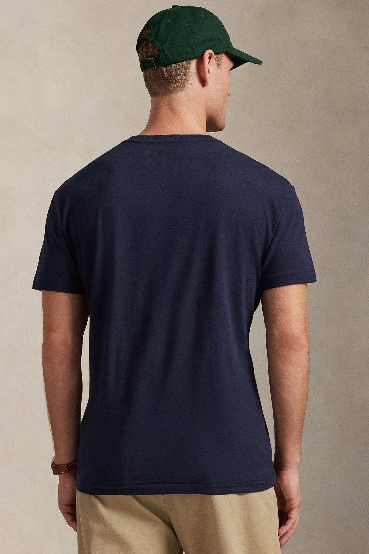 Polo Ralph Lauren Classic Fit Yuvarlak Yaka Logolu T-shirt-T-shirt-Libas