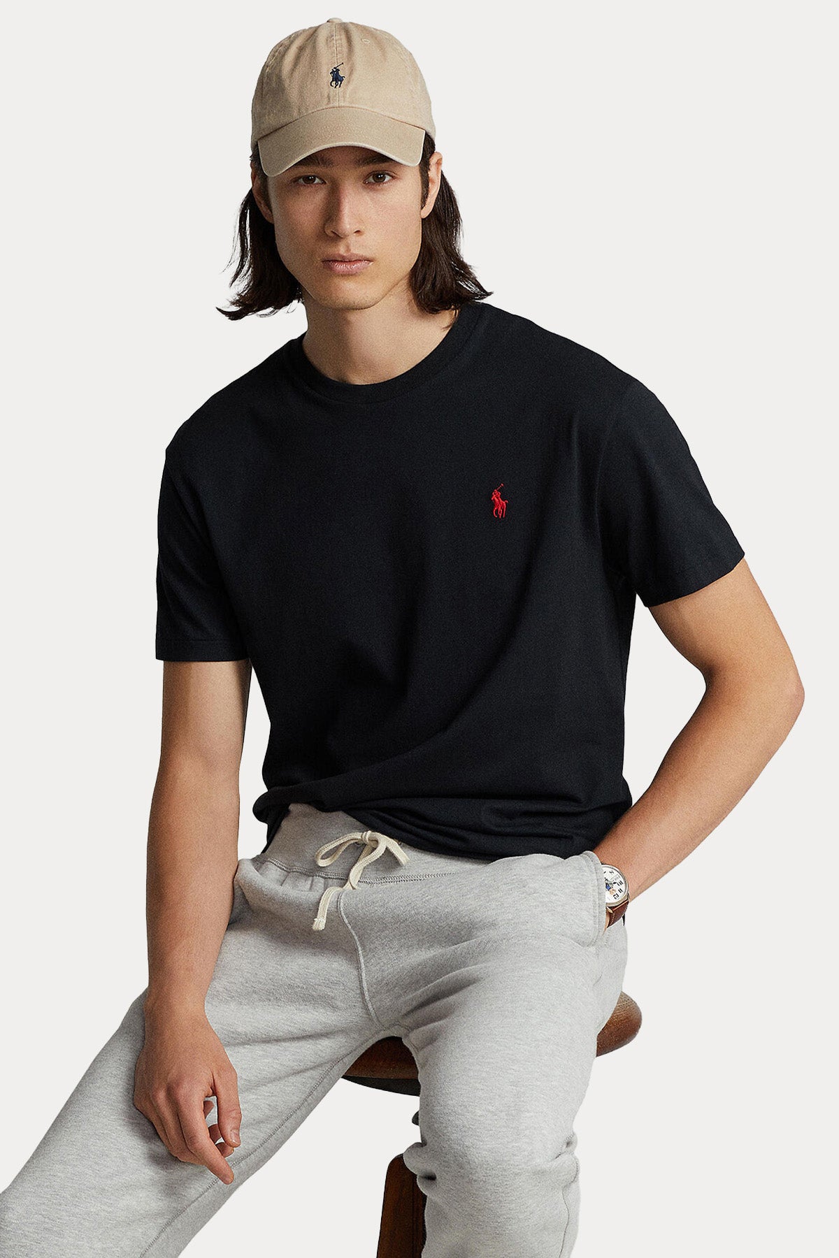 Polo Ralph Lauren Classic Fit Yuvarlak Yaka Logolu T-shirt