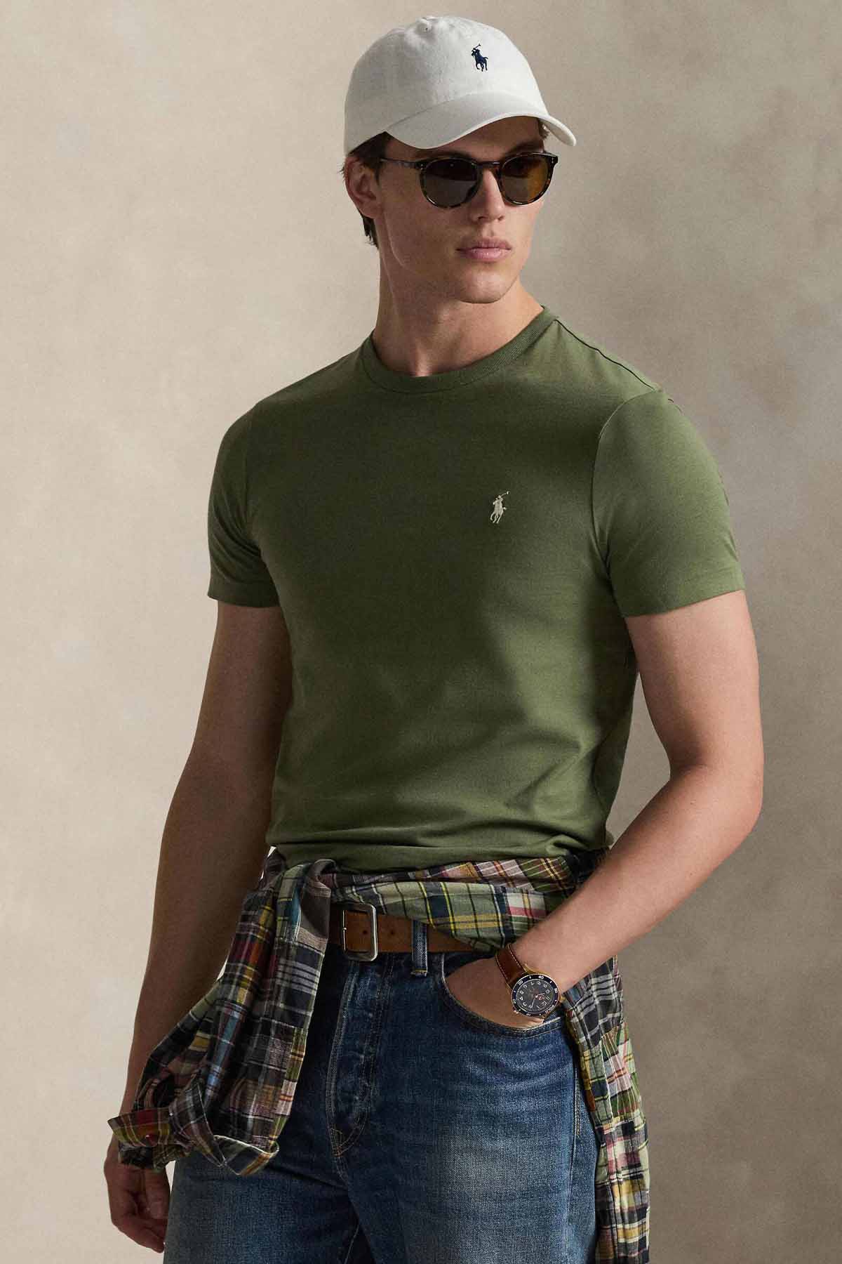 Polo Ralph Lauren Regular Fit Yuvarlak Yaka Logolu T-shirt