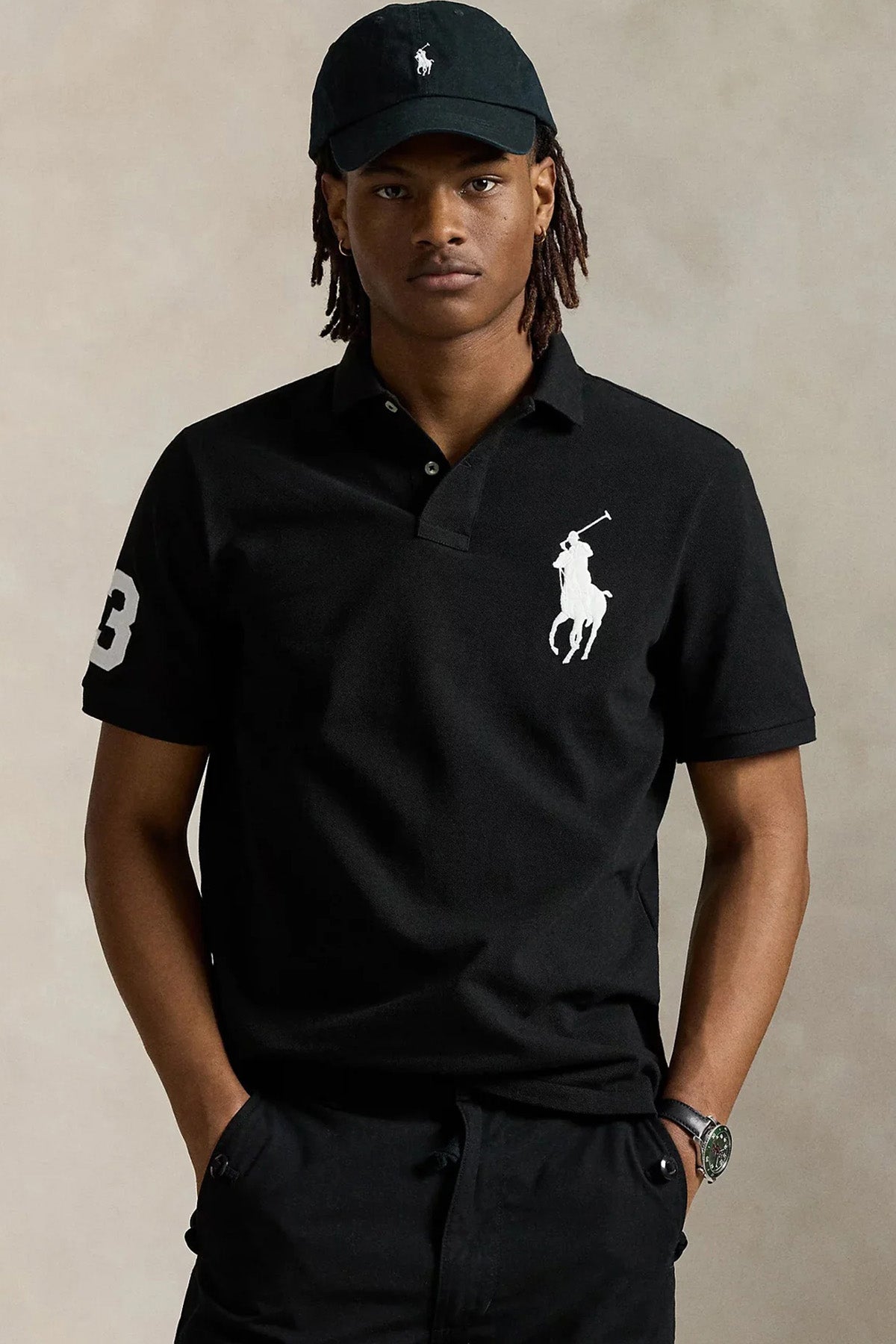 Polo Ralph Lauren Custom Slim Fit Logolu Polo Yaka T-shirt