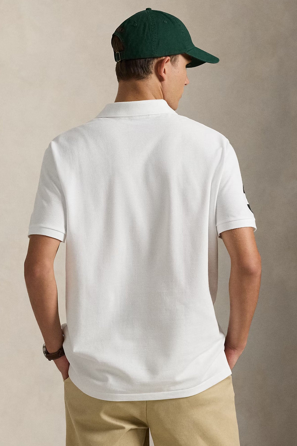Polo Ralph Lauren Custom Slim Fit Logolu Polo Yaka T-shirt-T-shirt-Libas