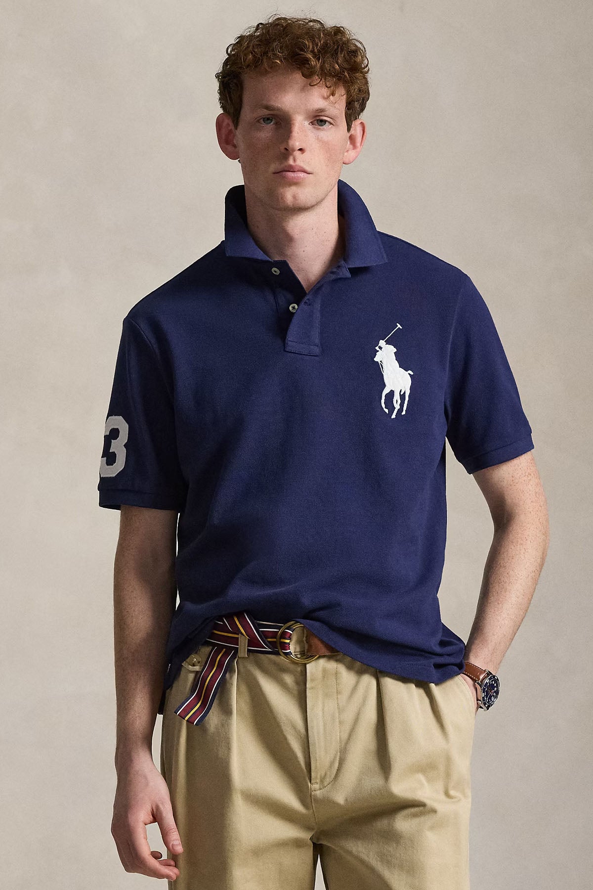 Polo Ralph Lauren Custom Slim Fit Logolu Polo Yaka T-shirt
