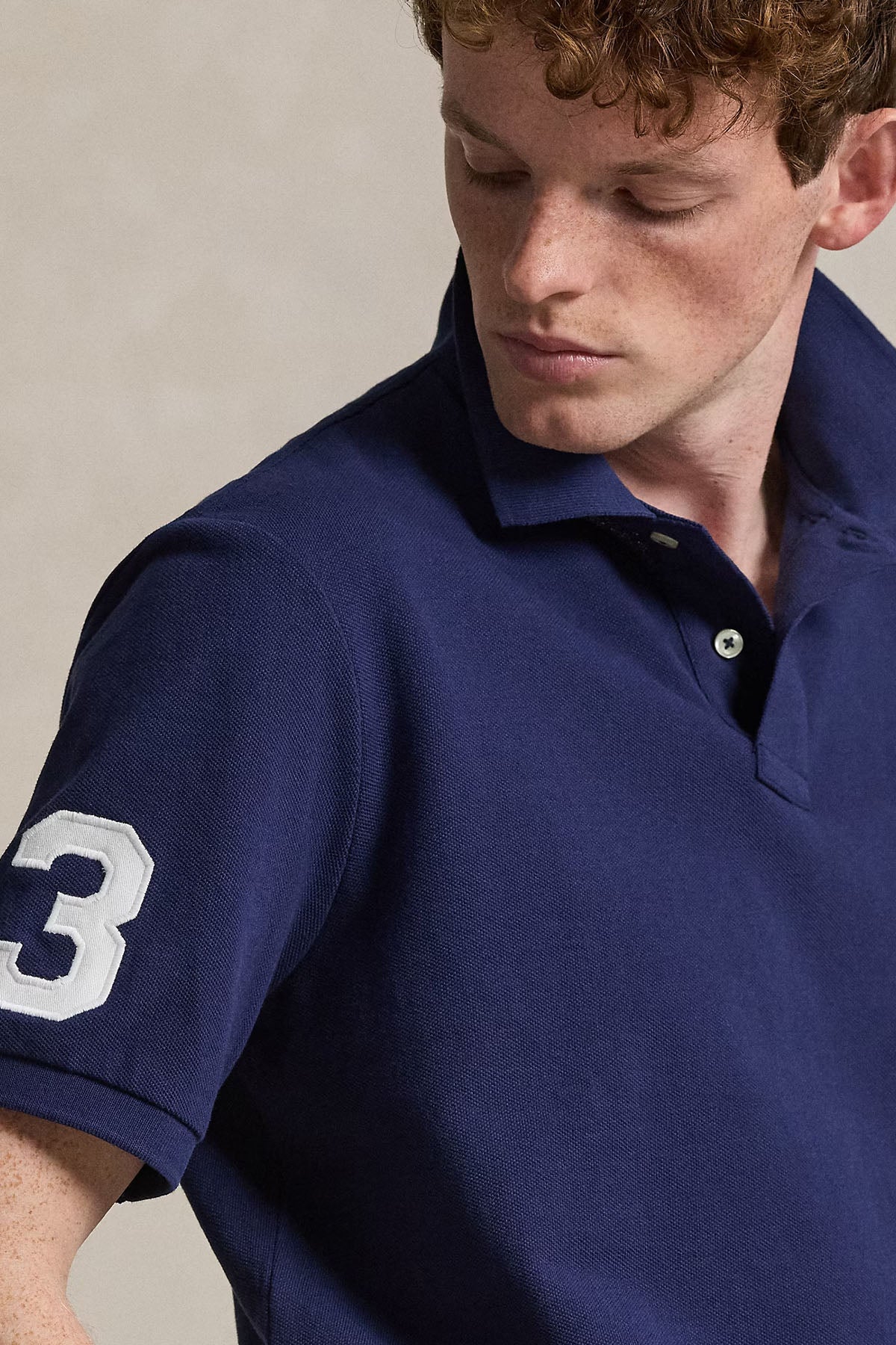Polo Ralph Lauren Custom Slim Fit Logolu Polo Yaka T-shirt-T-shirt-Libas