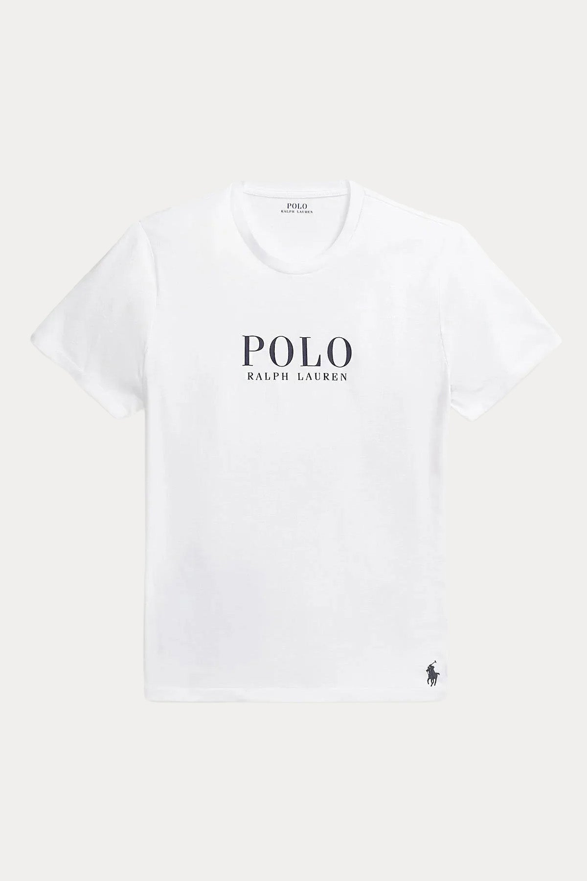 Polo Ralph Lauren Custom Fit Yuvarlak Yaka Logolu T-shirt