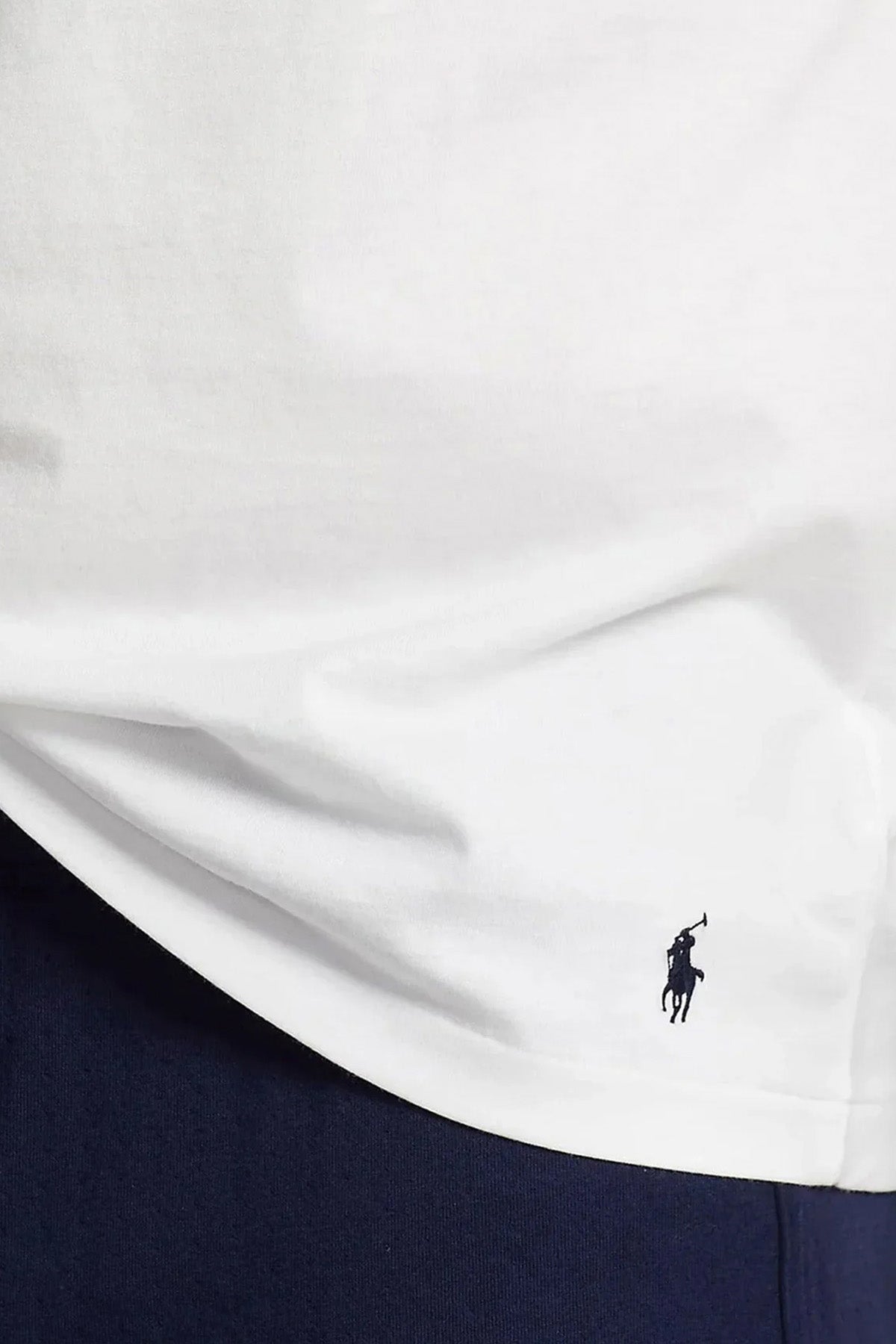 Polo Ralph Lauren Custom Fit Yuvarlak Yaka Logolu T-shirt-T-shirt-Libas