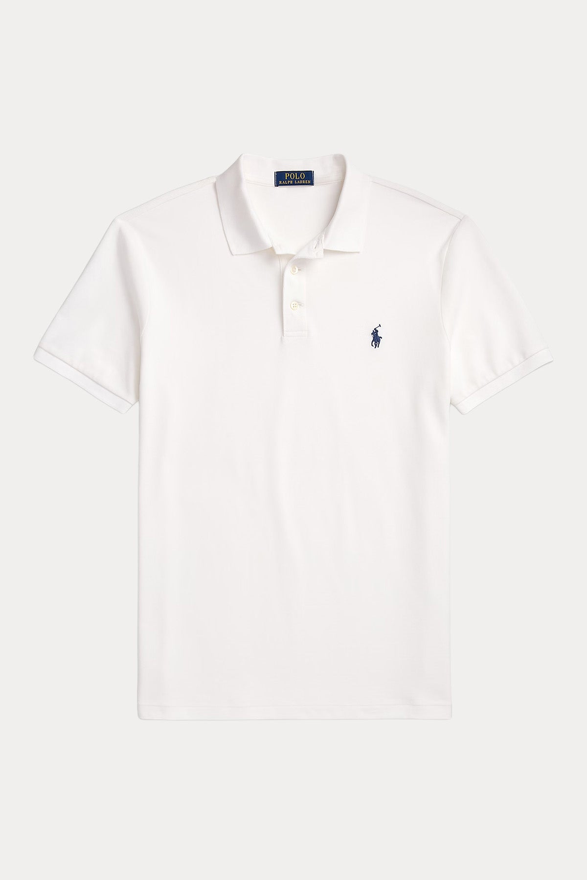 Polo Ralph Lauren Custom Slim Fit Stretch Mesh Polo Yaka T-shirt
