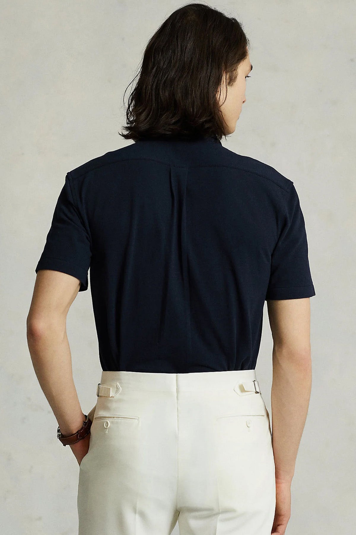 Polo Ralph Lauren Custom Fit Featherweight Mesh Kısa Kollu Gömlek-Gömlek-Libas