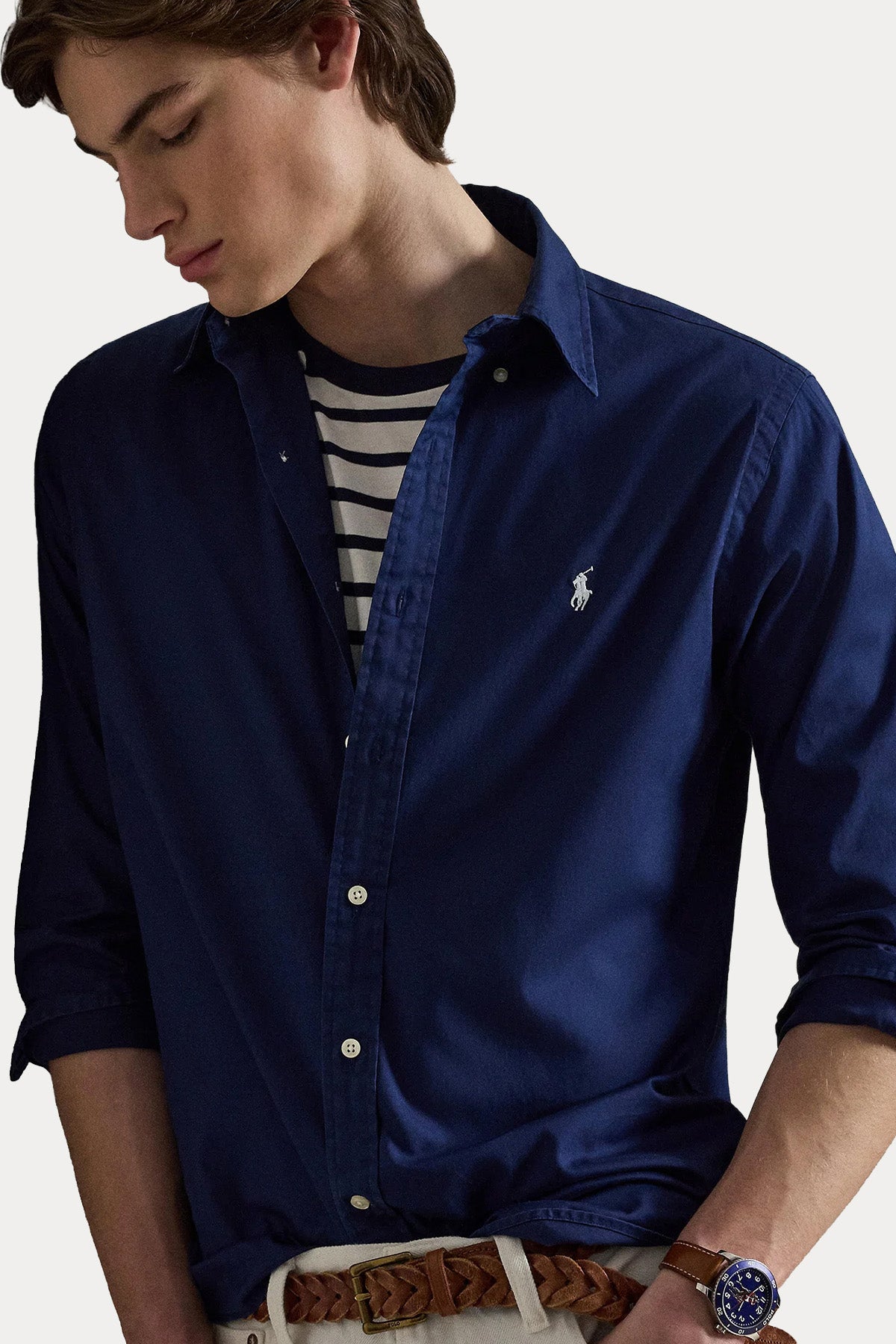 Polo Ralph Lauren Custom Fit Pony Logolu Gömlek-Gömlek-Libas