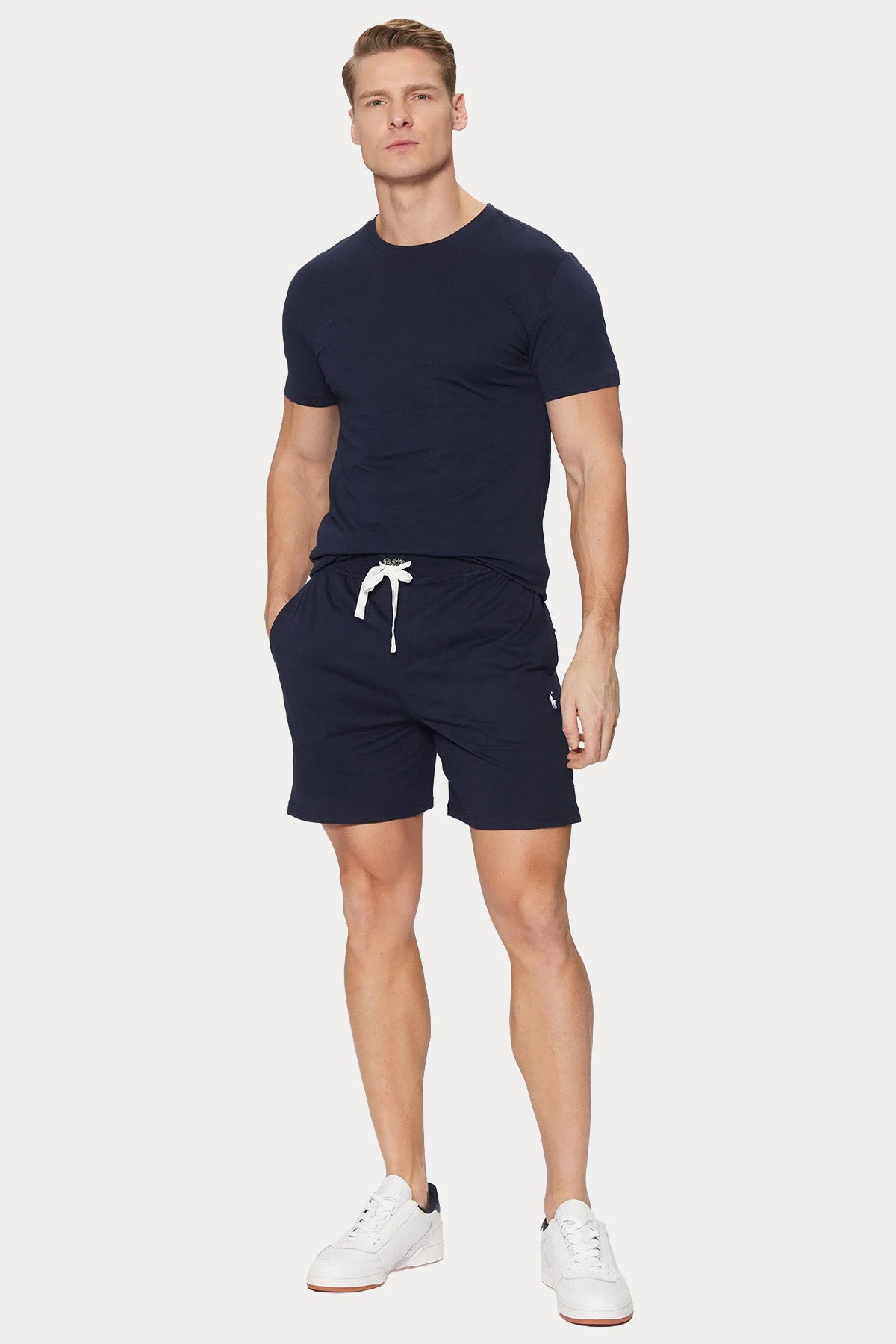 Polo Ralph Lauren Beli Lastikli Logolu Penye Şort